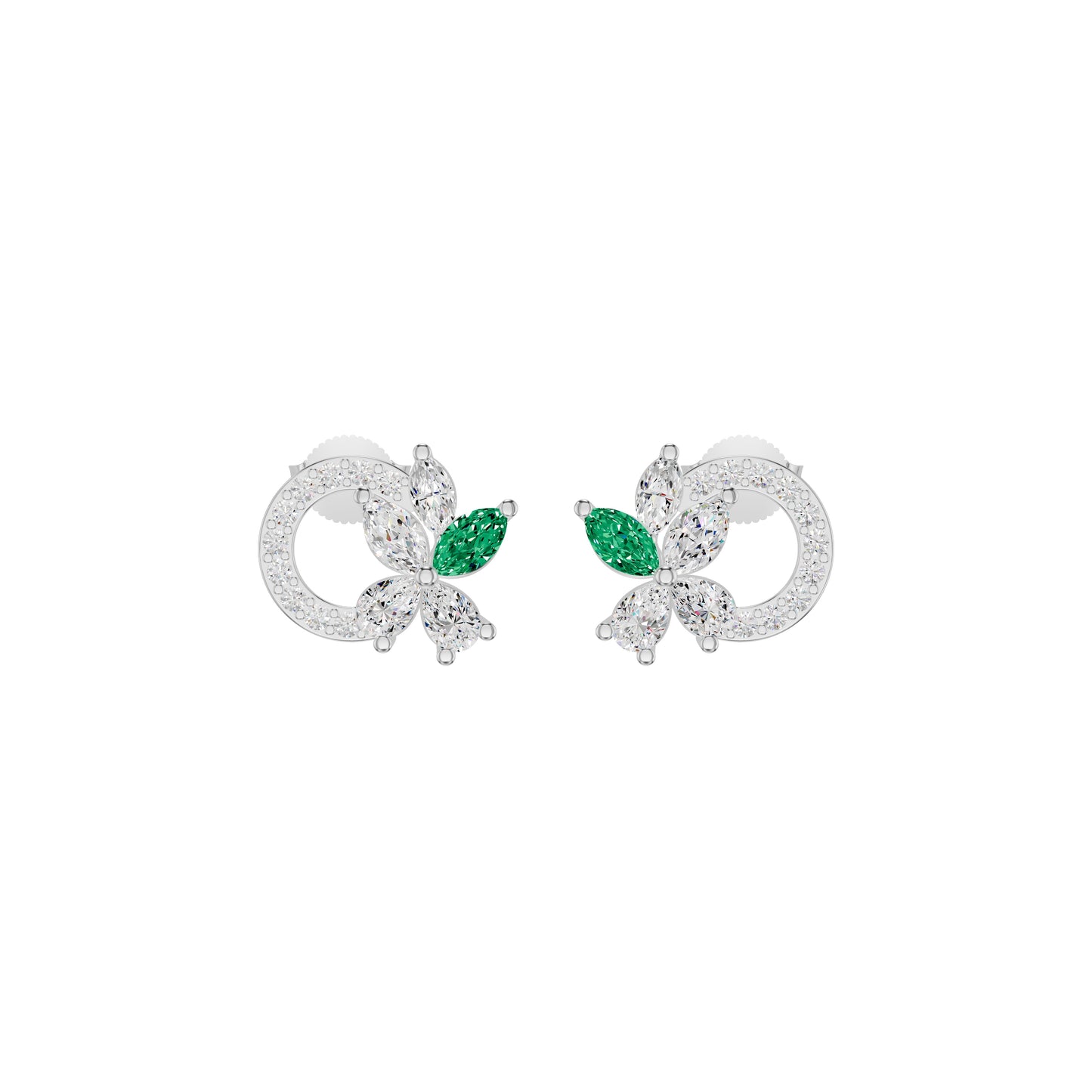 ID-LGERA02826XA 18 KT / White Gold