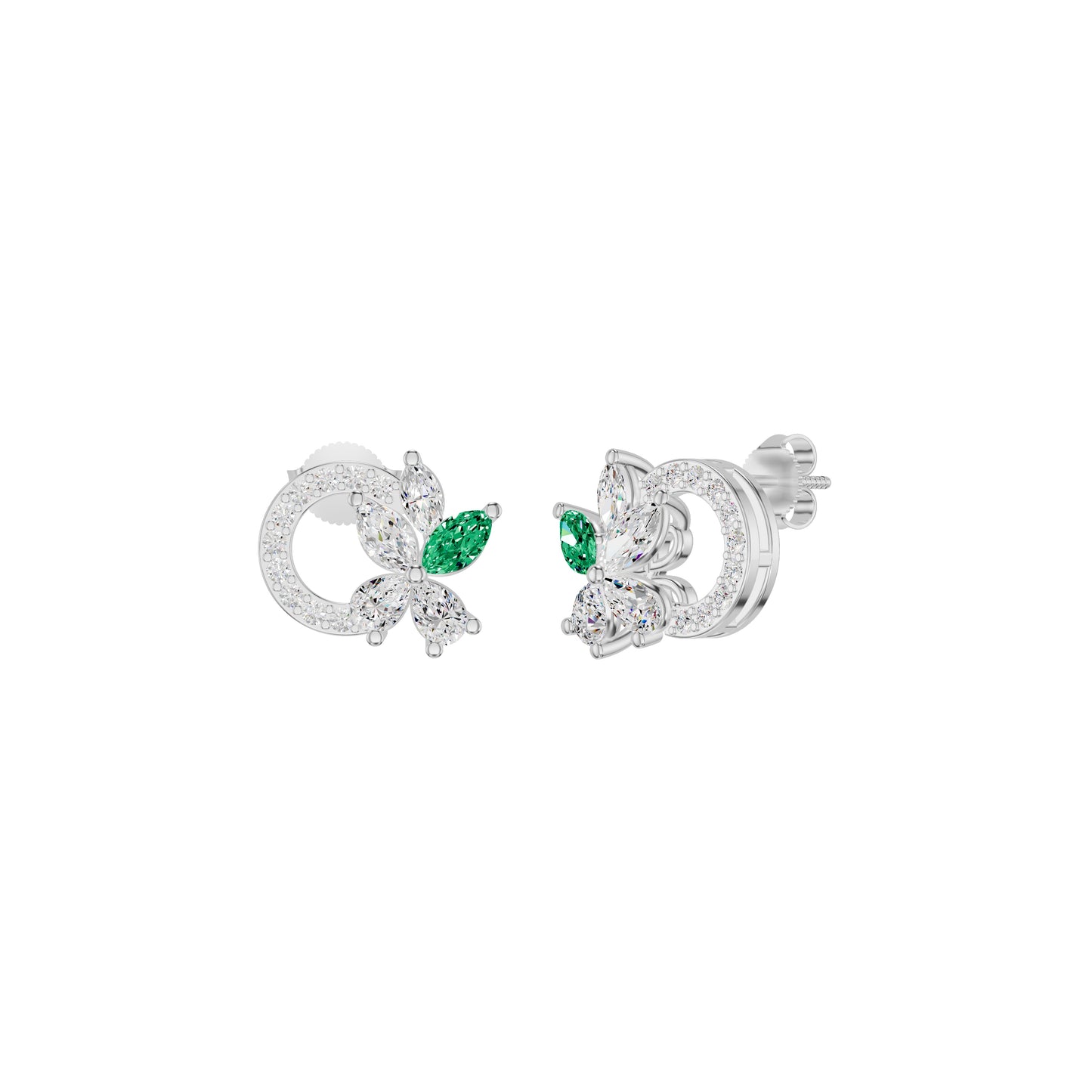 ID-LGERA02826XA 18 KT / White Gold