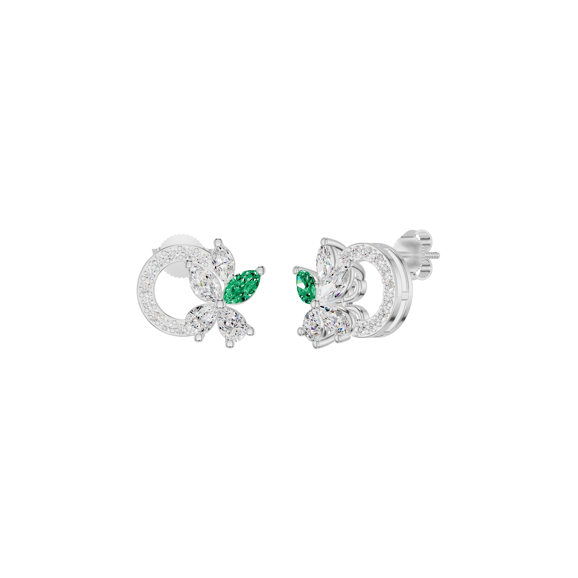 ID-LGERA02826XA 18 KT / White Gold