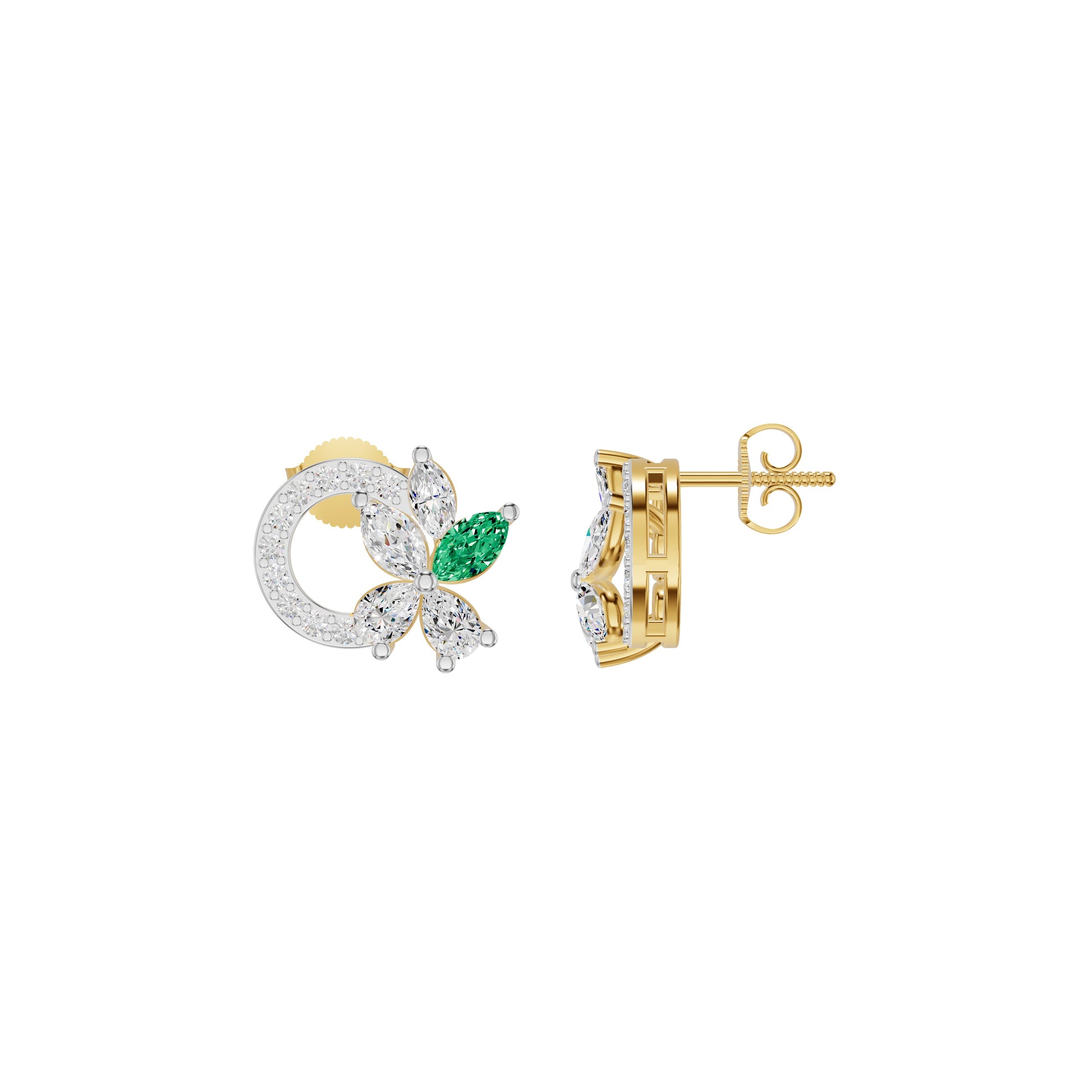 ID-LGERA02826XA 18 KT / Yellow Gold