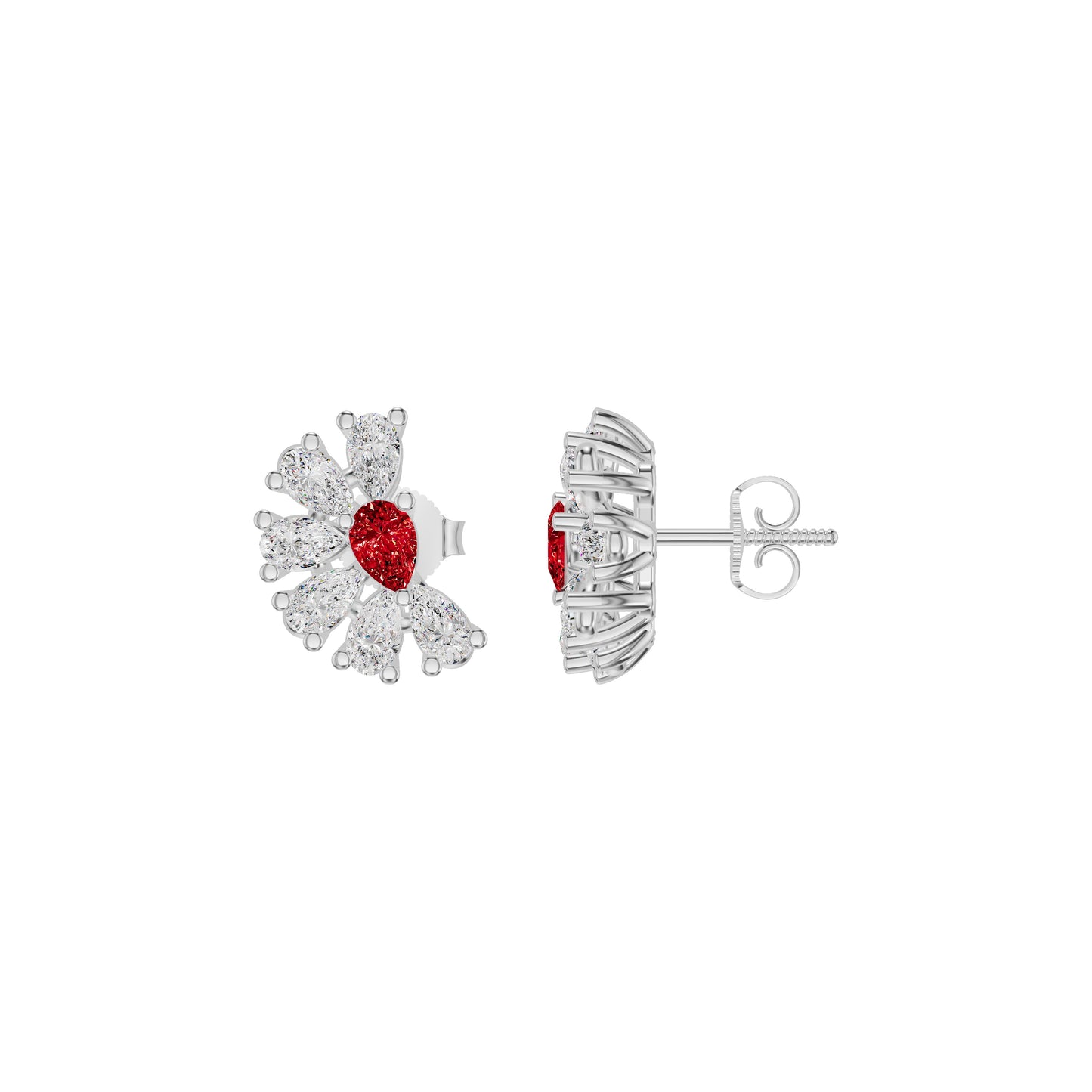 ID-LGERA02827XA 18 KT / White Gold