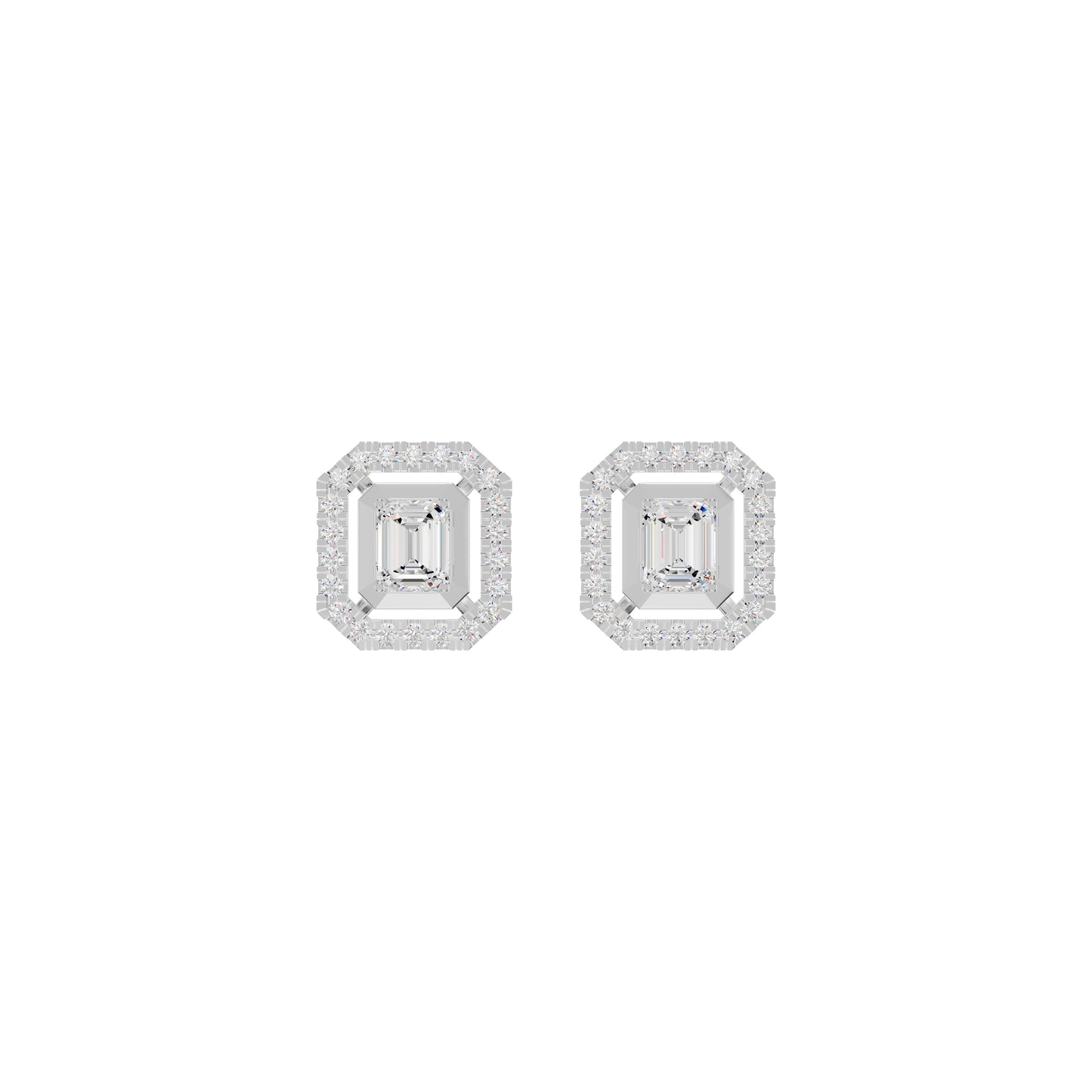 ID-LGERA03332XA 18 KT / White Gold