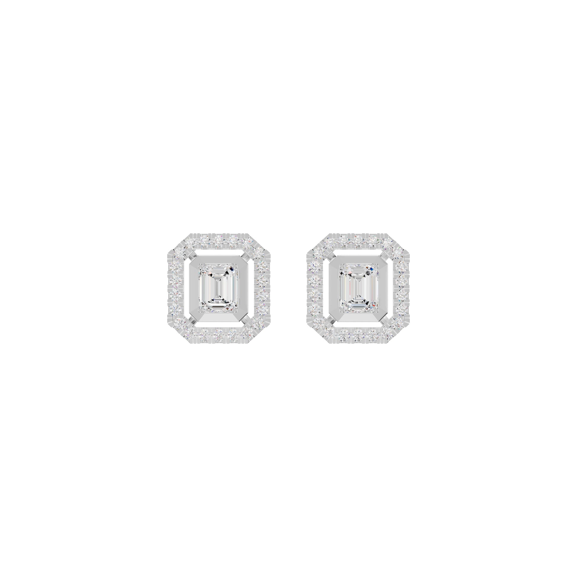 ID-LGERA03332XA 18 KT / White Gold