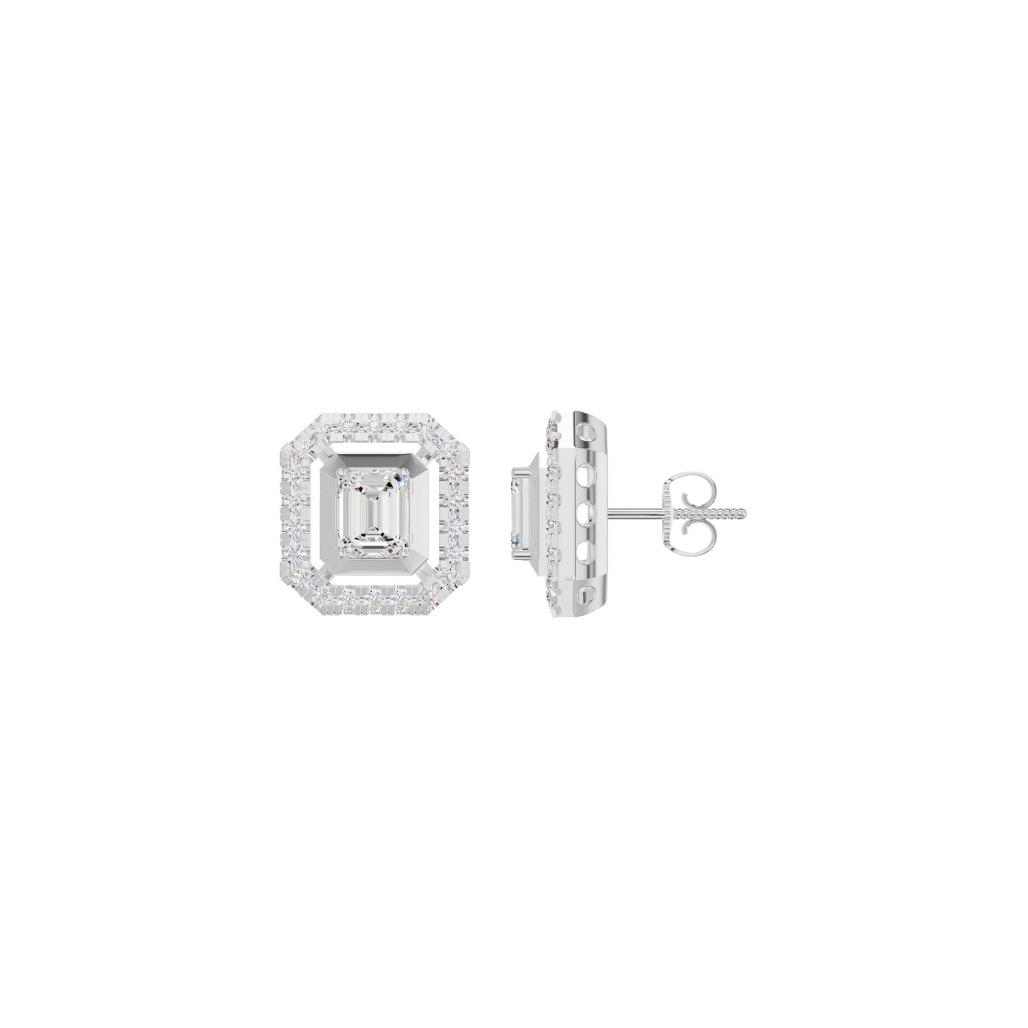 ID-LGERA03332XA 18 KT / White Gold