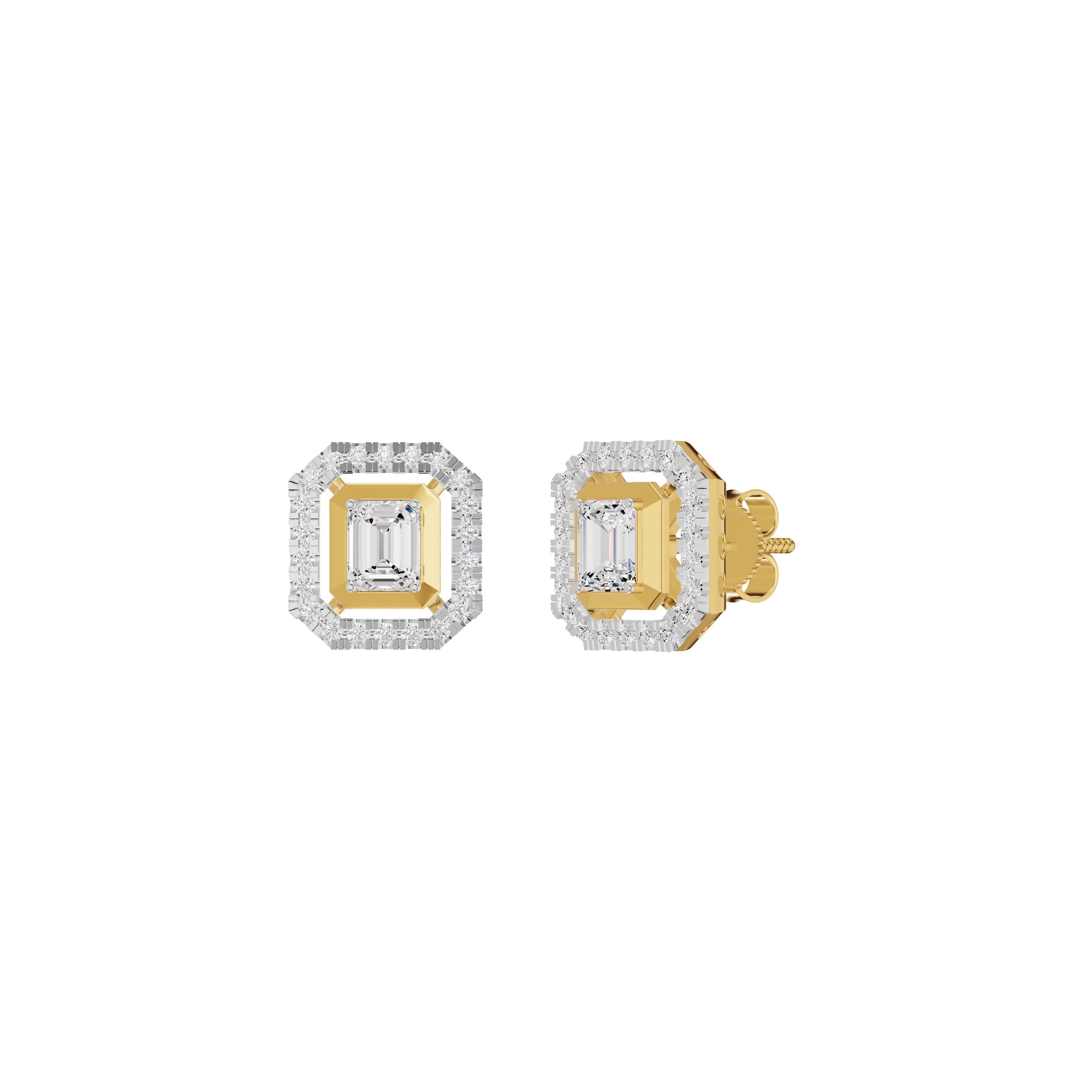 ID-LGERA03332XA 18 KT / Yellow Gold