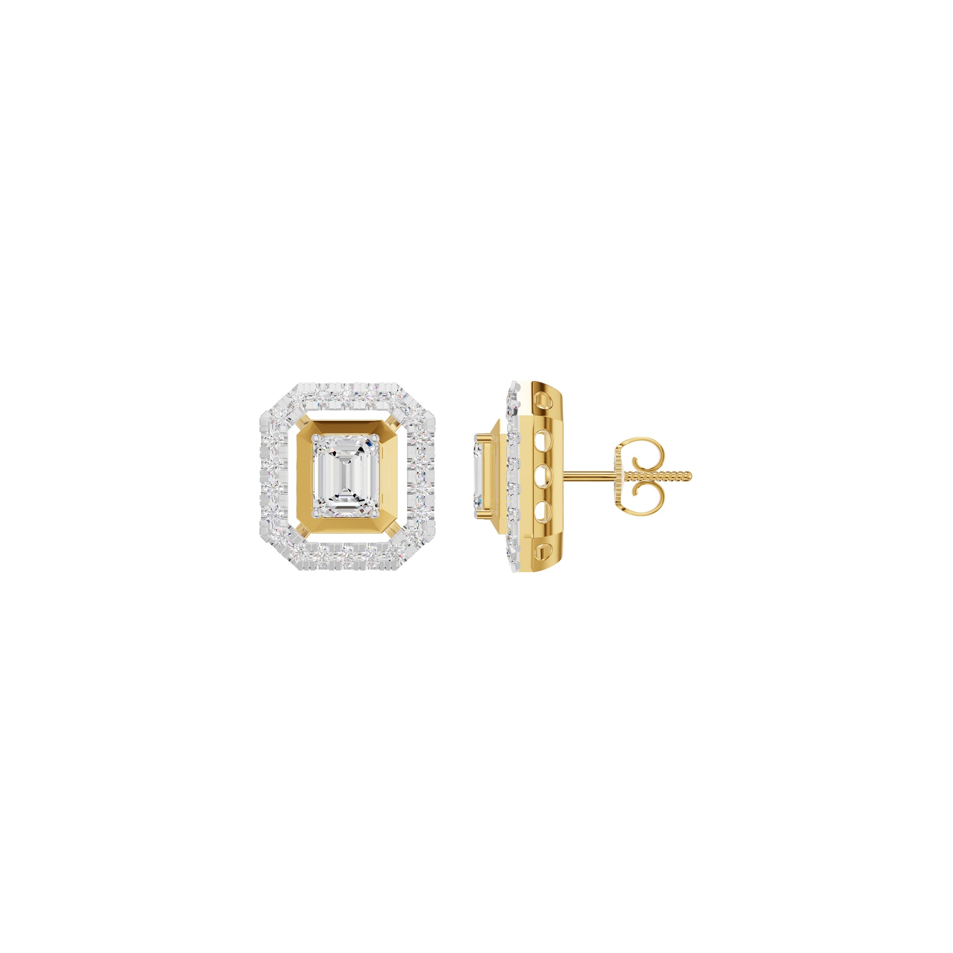 ID-LGERA03332XA 18 KT / Yellow Gold