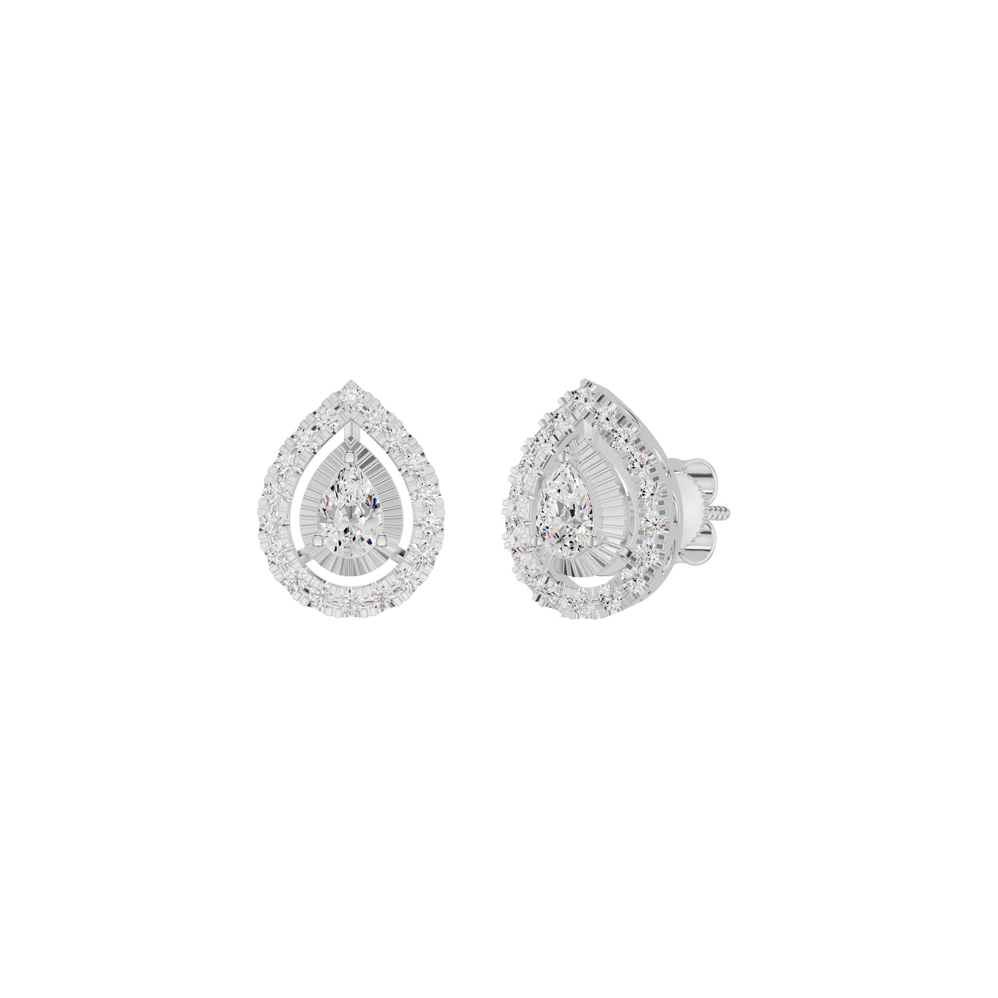 ID-LGERA03335XA 18 KT / White Gold