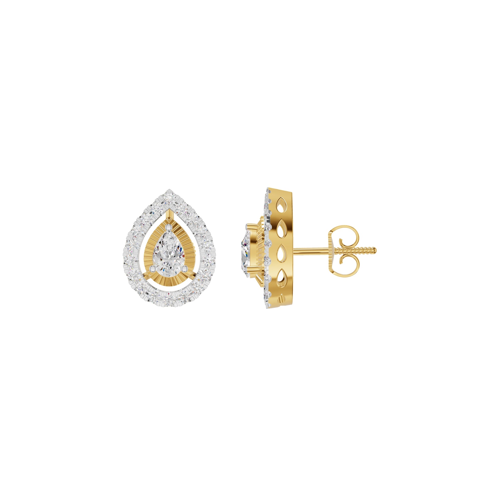 ID-LGERA03335XA 18 KT / Yellow Gold