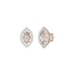 Navyra Marquise Diamond Earrings 18 KT / Rose Gold