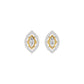 Navyra Marquise Diamond Earrings 18 KT / Yellow Gold