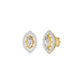 Navyra Marquise Diamond Earrings 18 KT / Yellow Gold