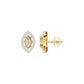 Navyra Marquise Diamond Earrings 18 KT / Yellow Gold