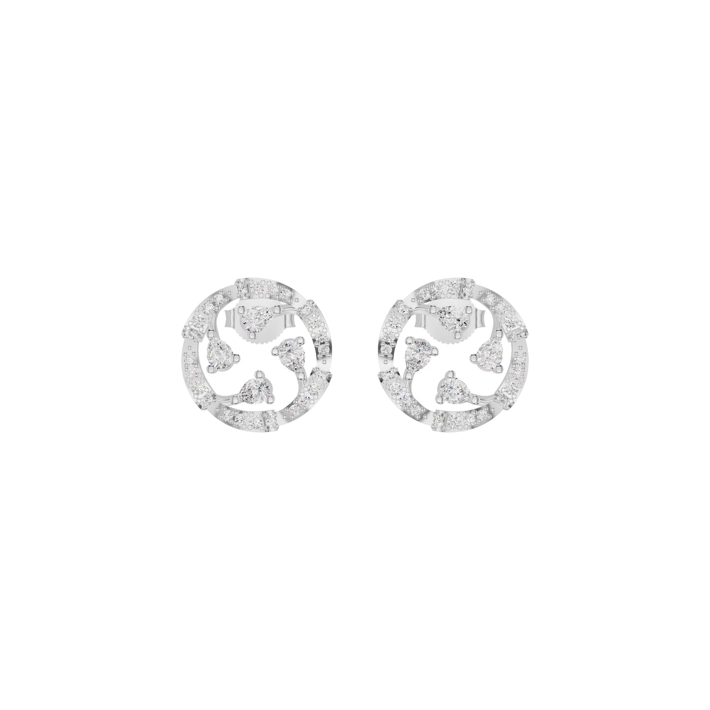 ID-LGERA19196XA 18 KT / White Gold