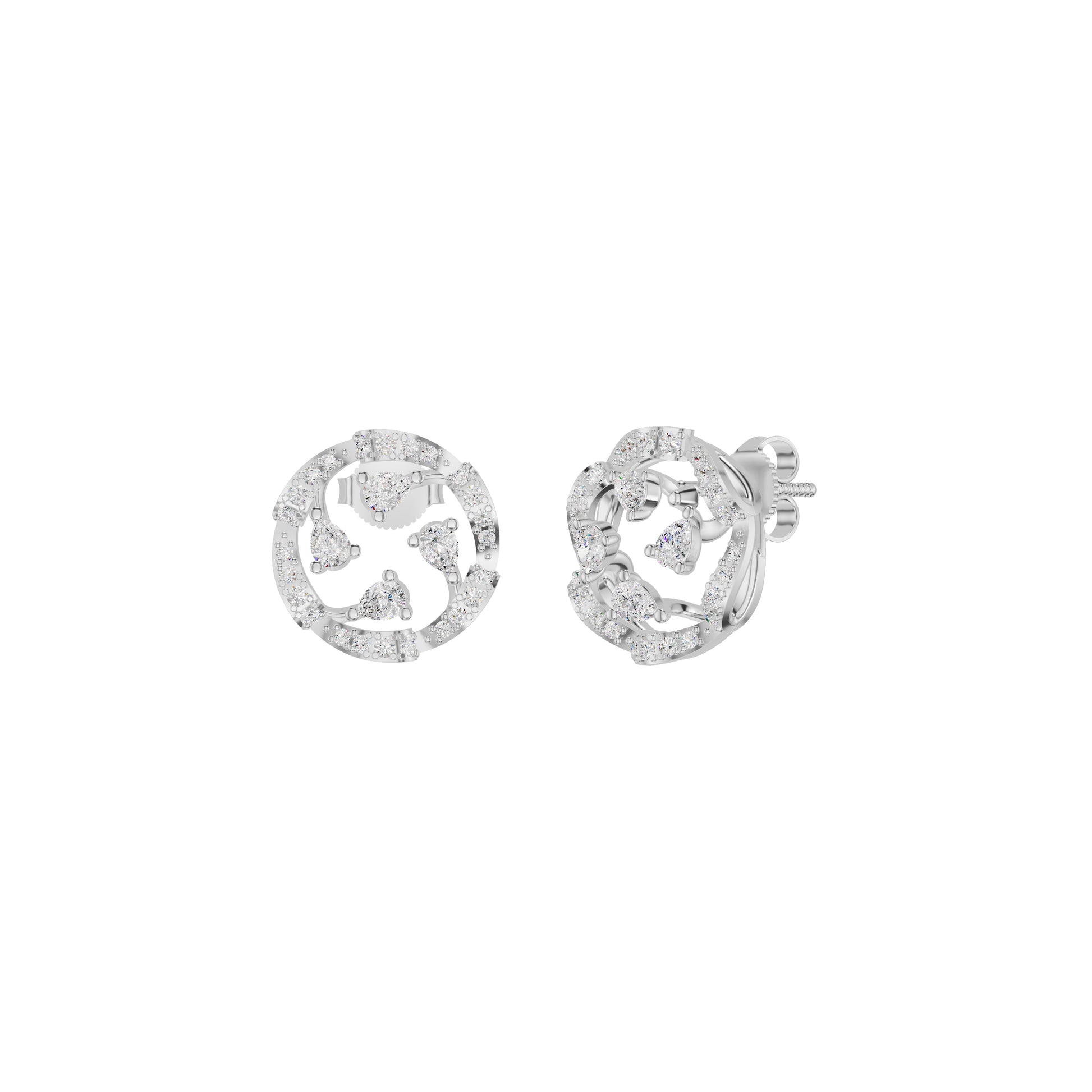 ID-LGERA19196XA 18 KT / White Gold