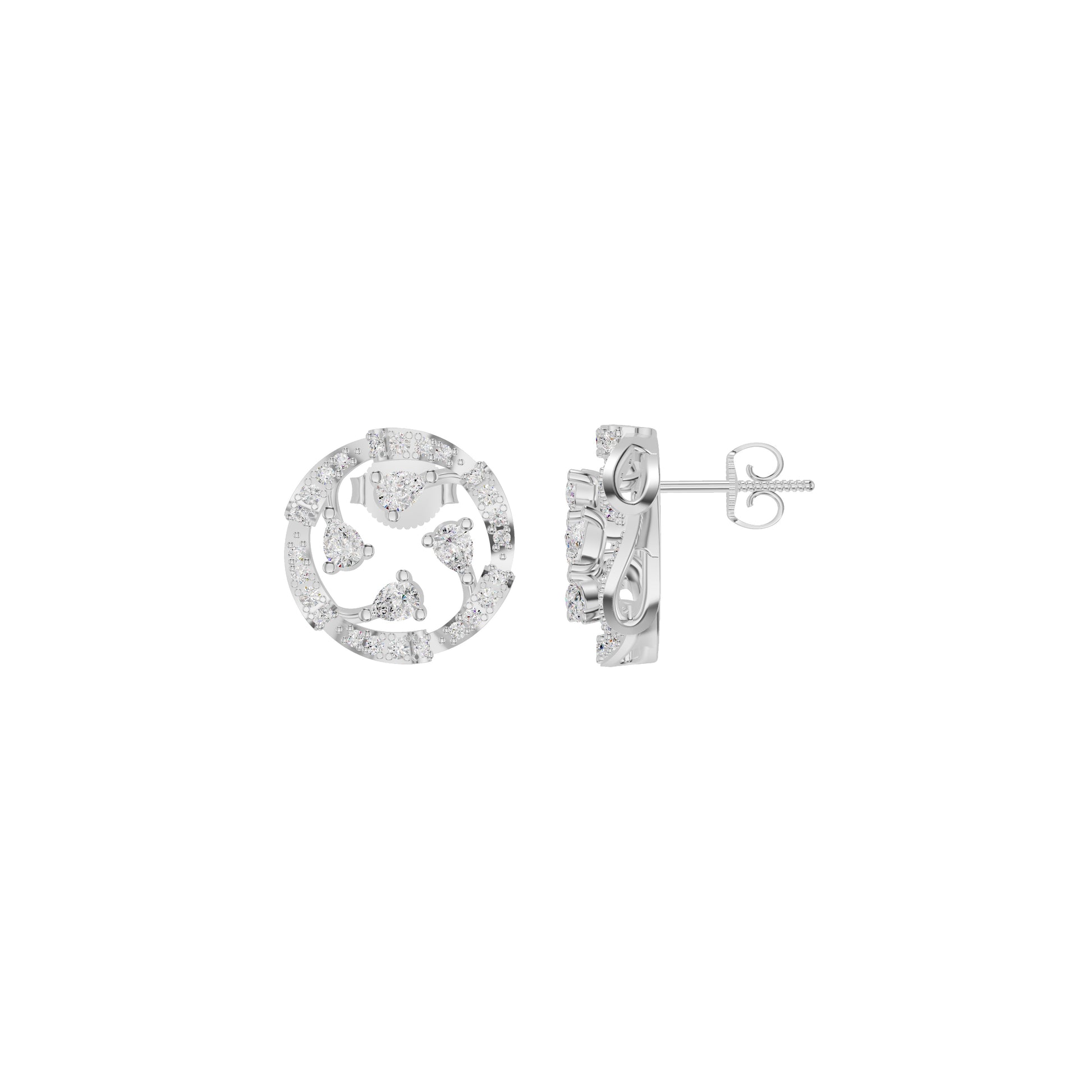 ID-LGERA19196XA 18 KT / White Gold