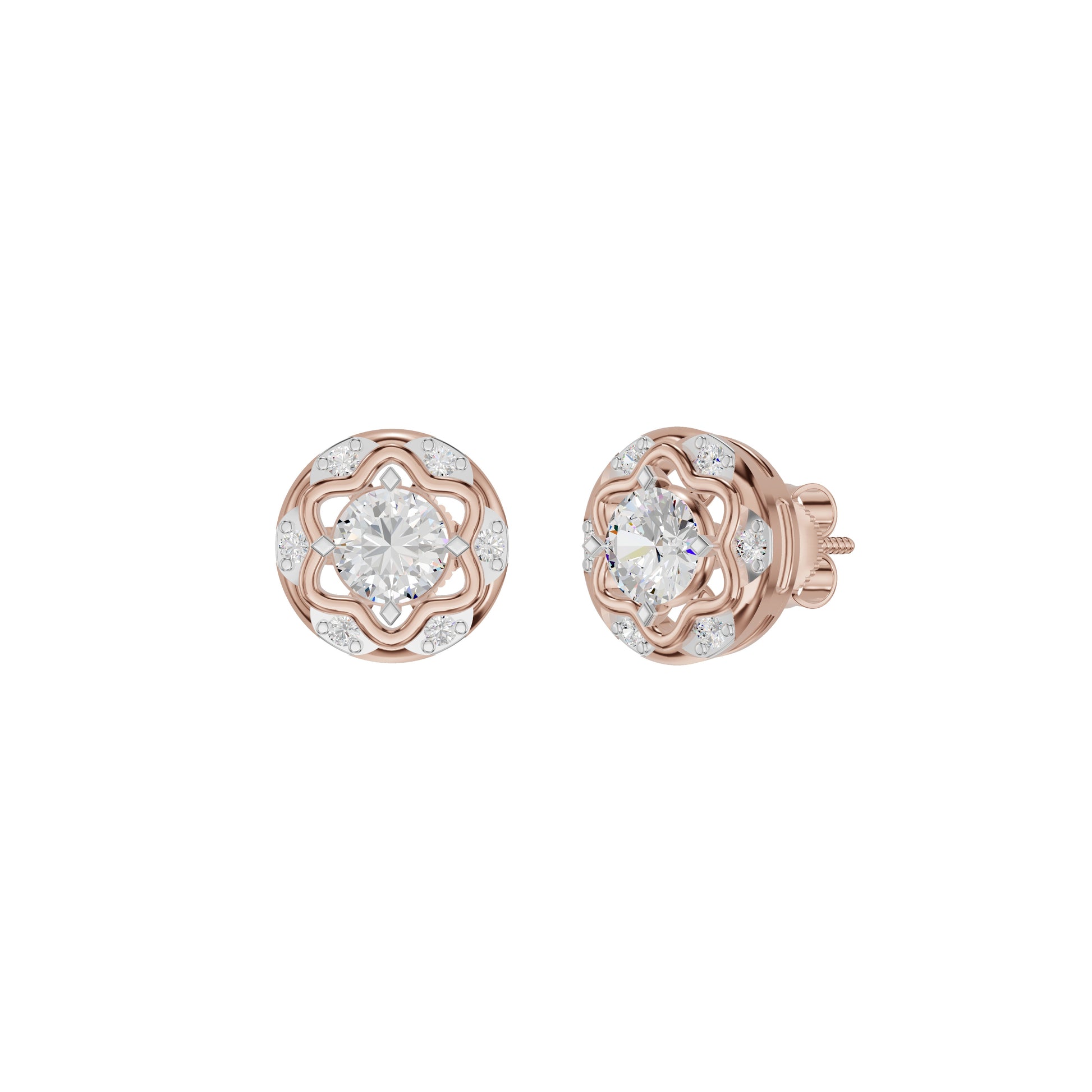 ID-LGERA24487XA 18 KT / Rose Gold