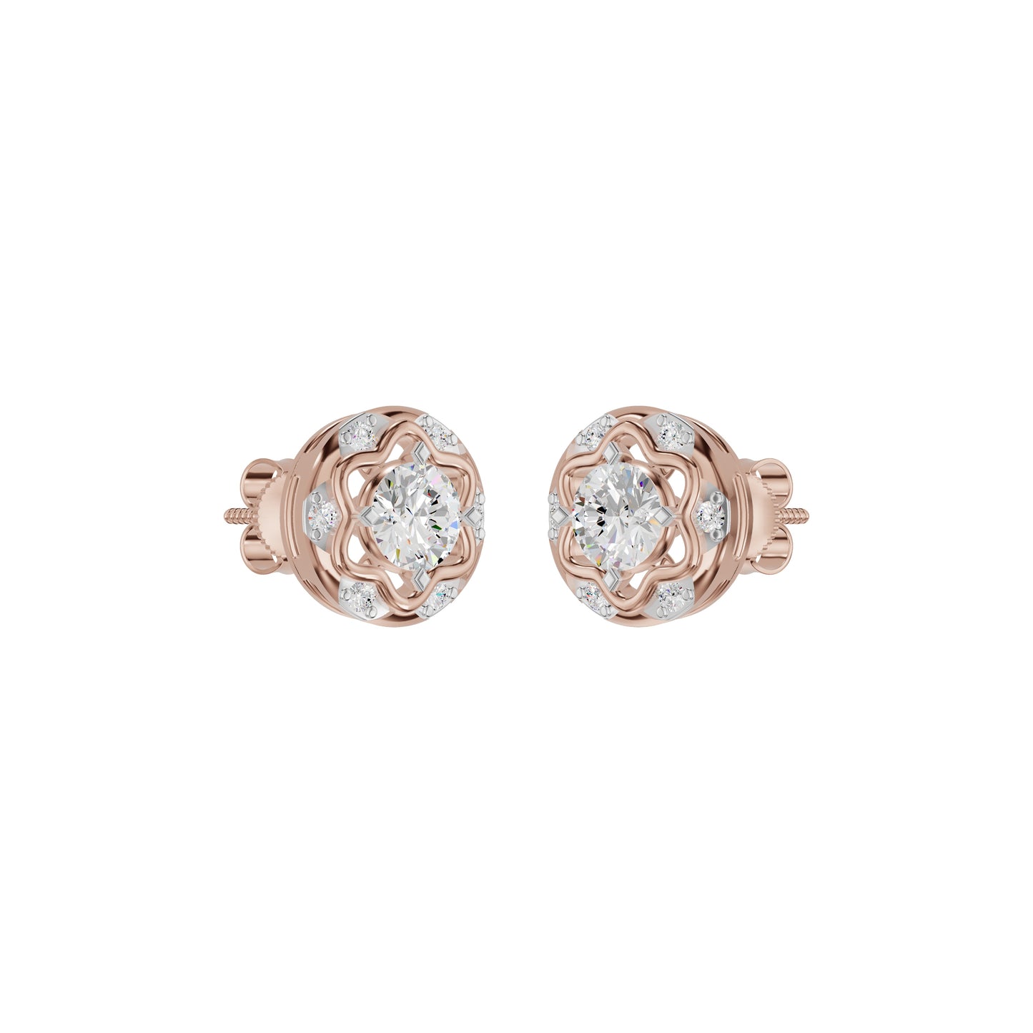 ID-LGERA24487XA 18 KT / Rose Gold