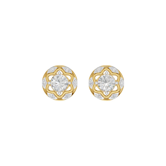 ID-LGERA24487XA 18 KT / Yellow Gold