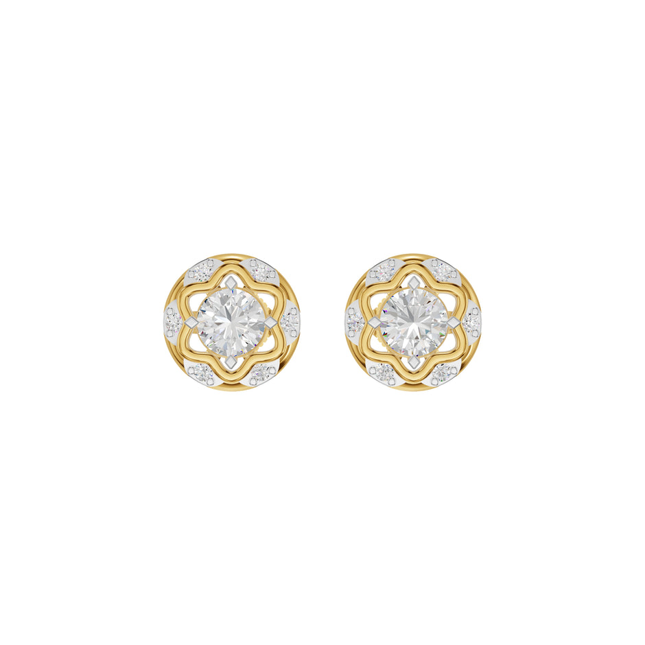 ID-LGERA24487XA 18 KT / Yellow Gold