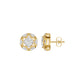 ID-LGERA24487XA 18 KT / Yellow Gold