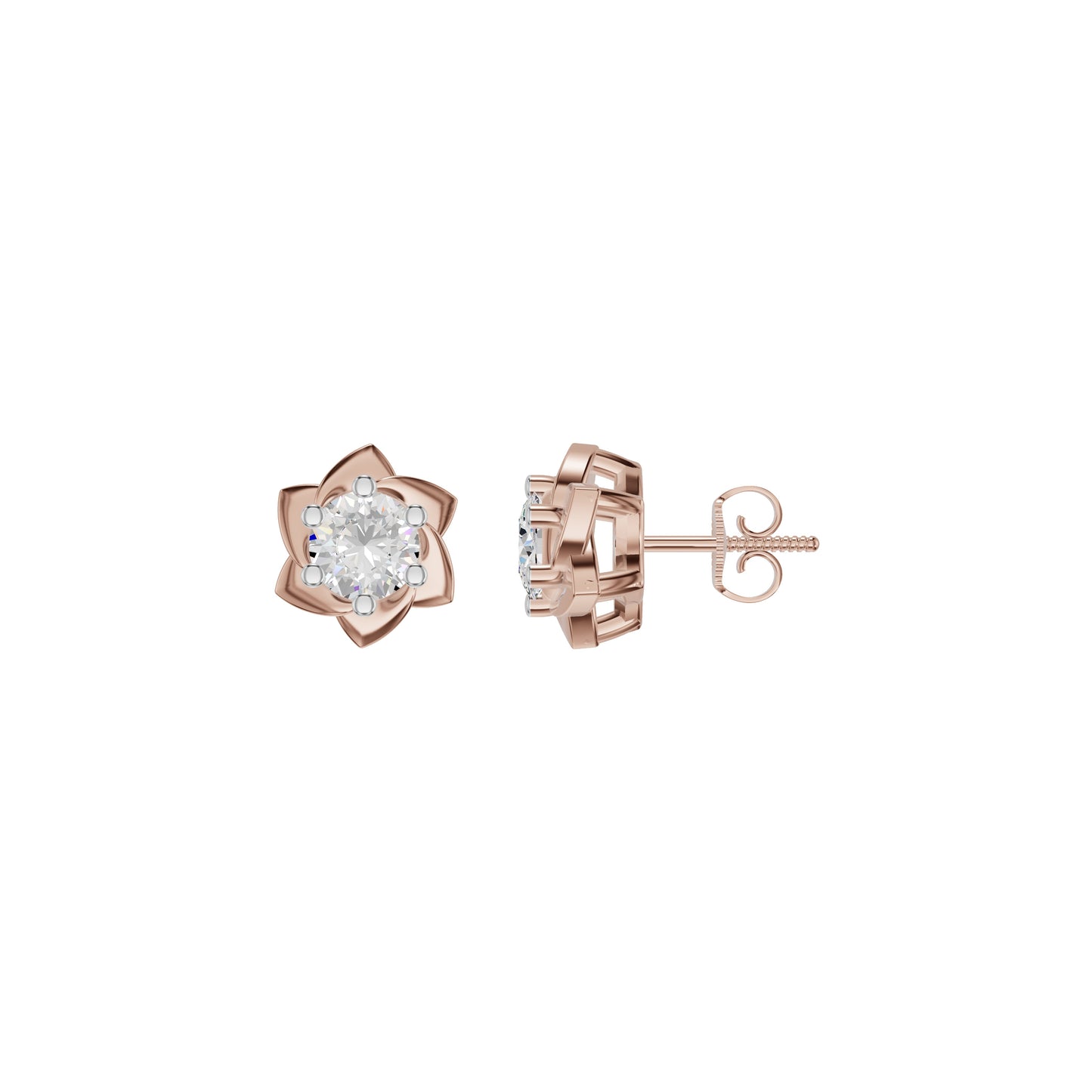 ID-LGERA24488XX 18 KT / Rose Gold