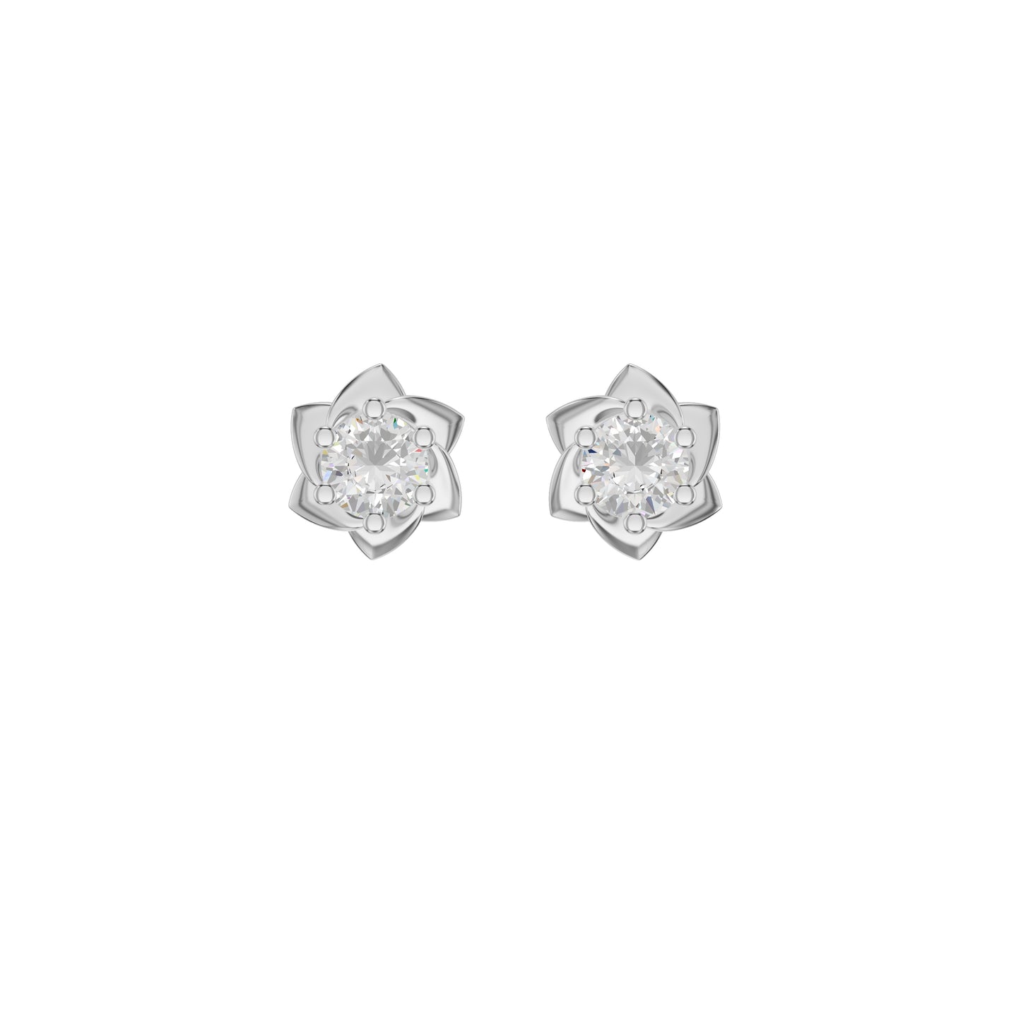 ID-LGERA24488XX 18 KT / White Gold