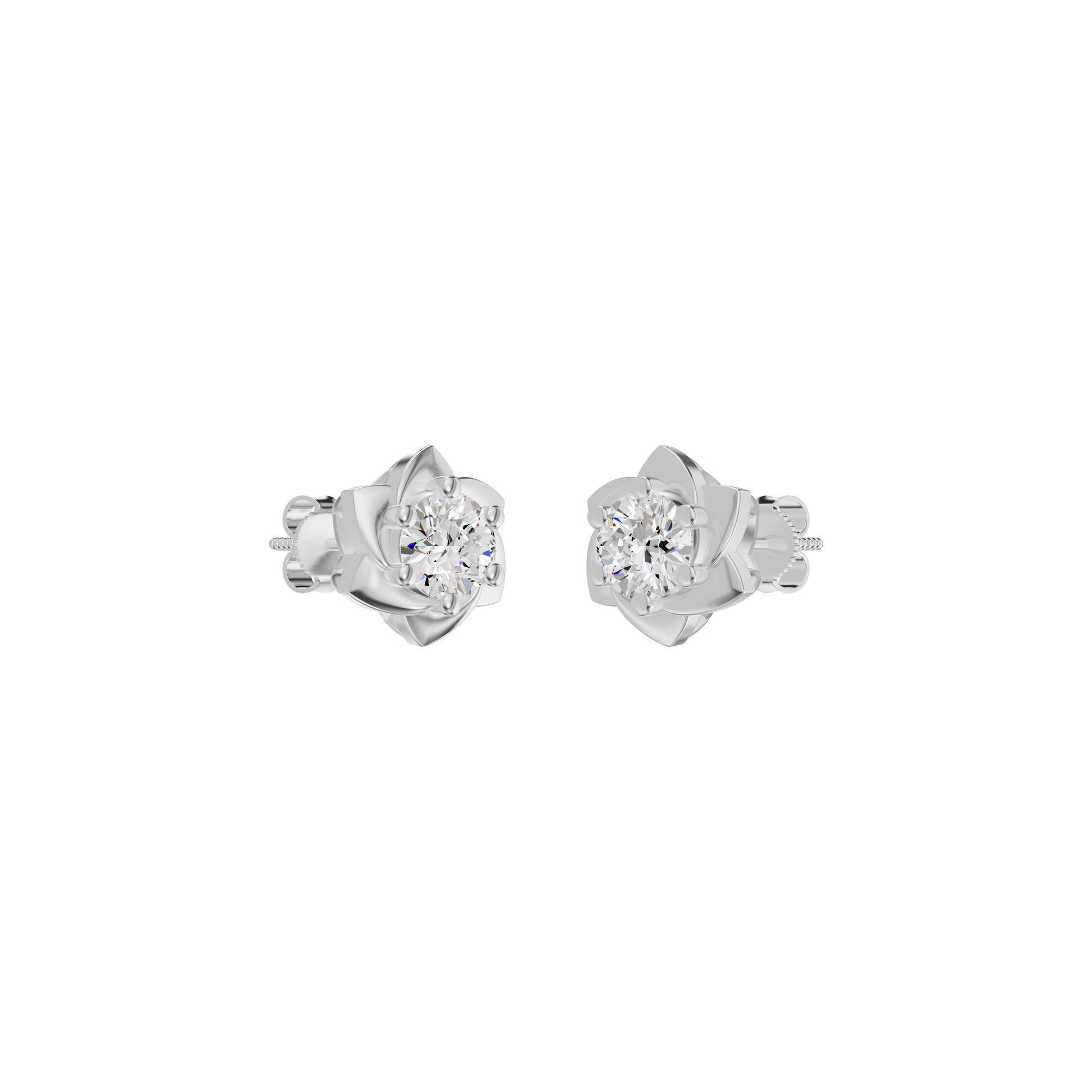 ID-LGERA24488XX 18 KT / White Gold