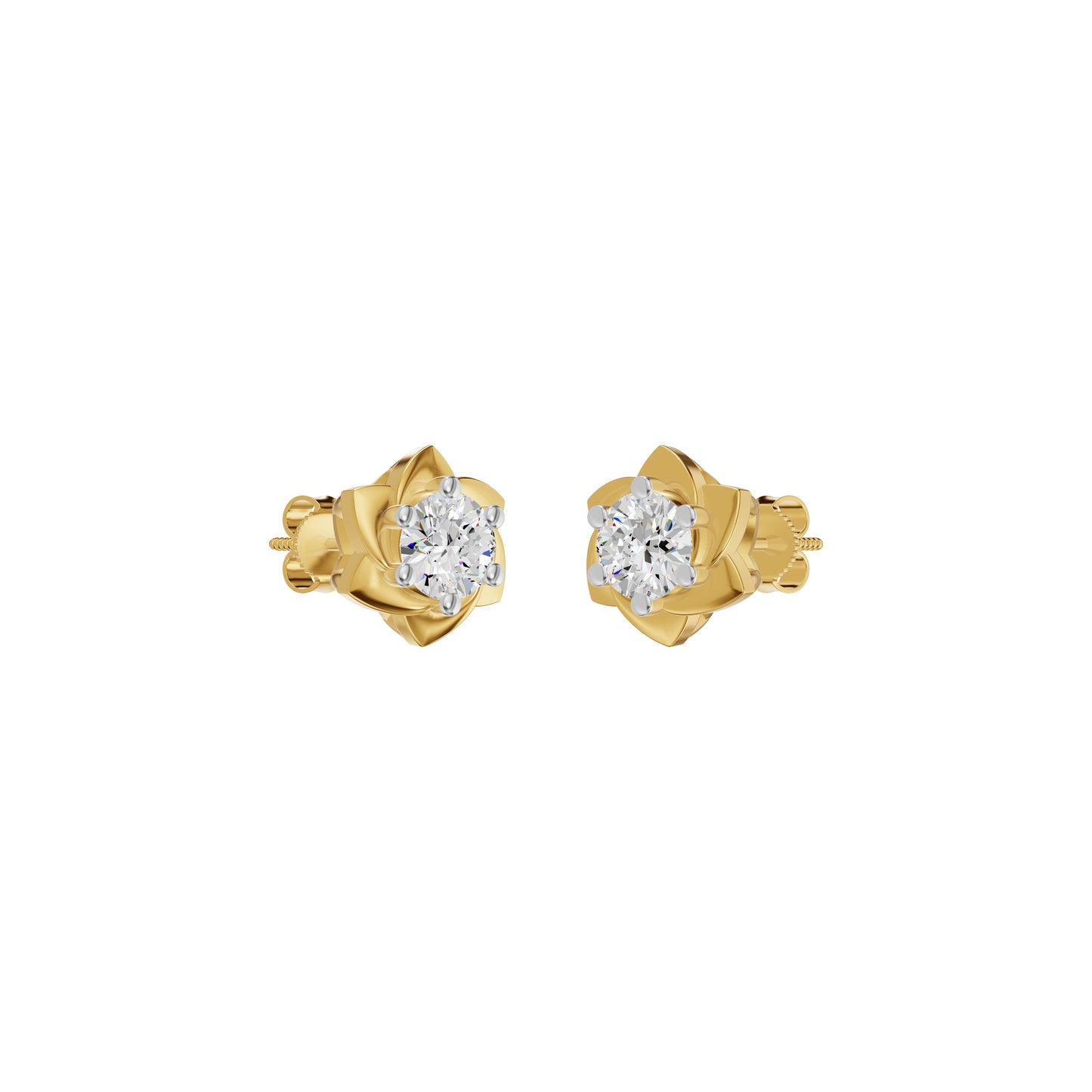 ID-LGERA24488XX 18 KT / Yellow Gold
