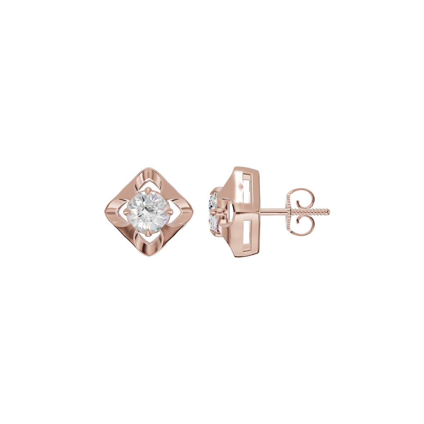ID-LGERA24490XA 18 KT / Rose Gold
