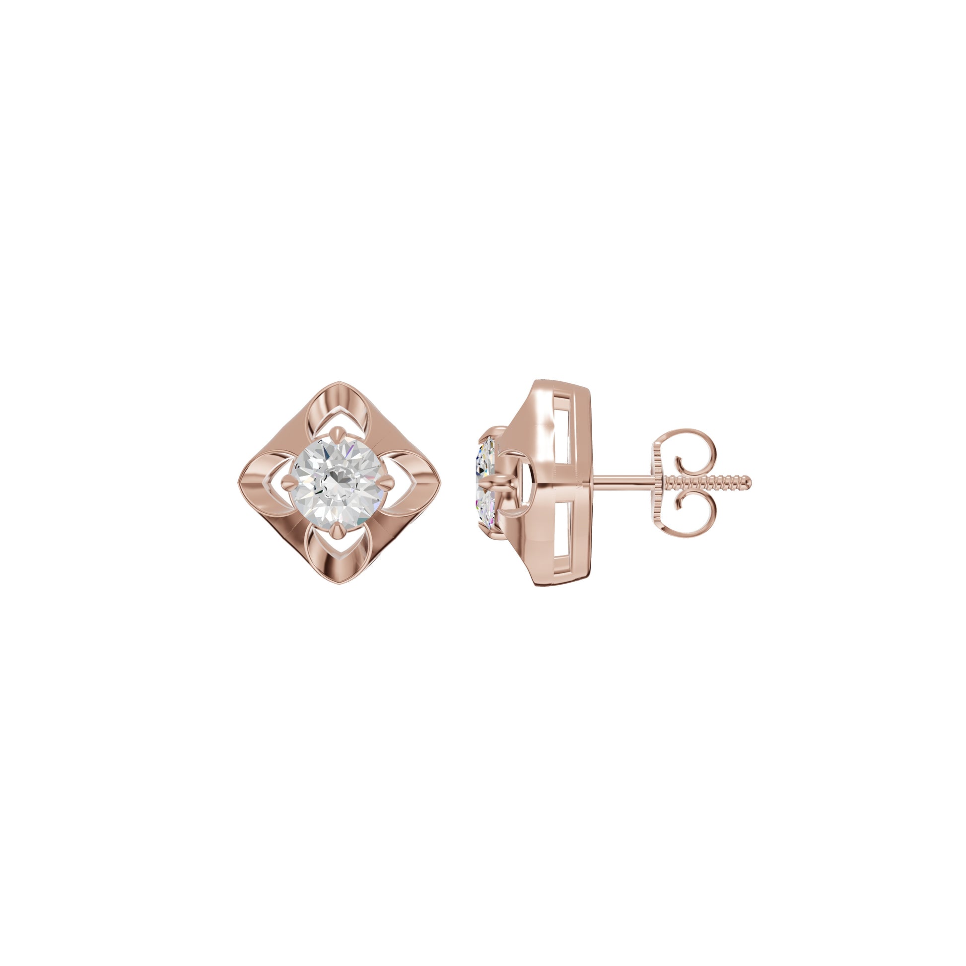 ID-LGERA24490XA 18 KT / Rose Gold
