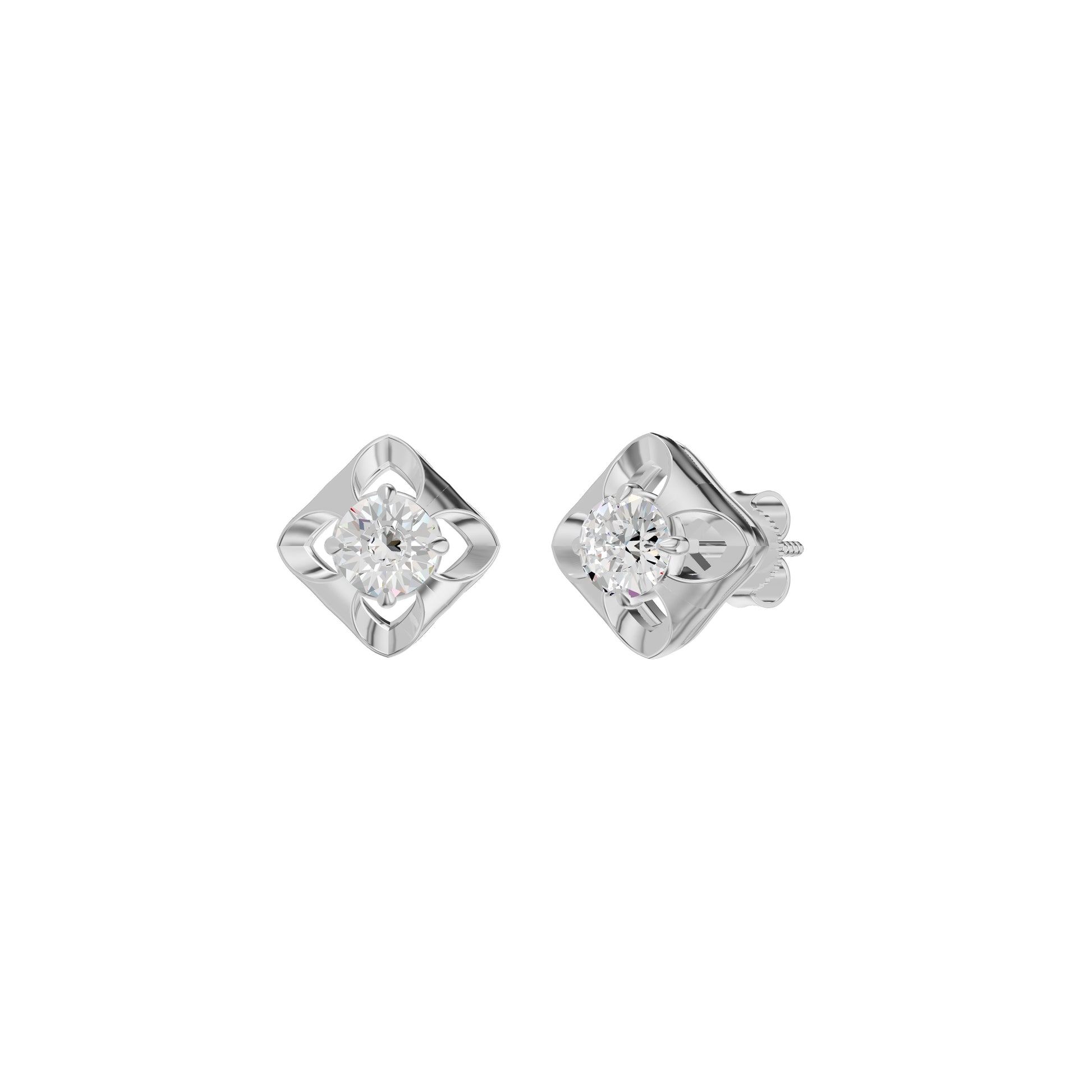 ID-LGERA24490XA 18 KT / White Gold