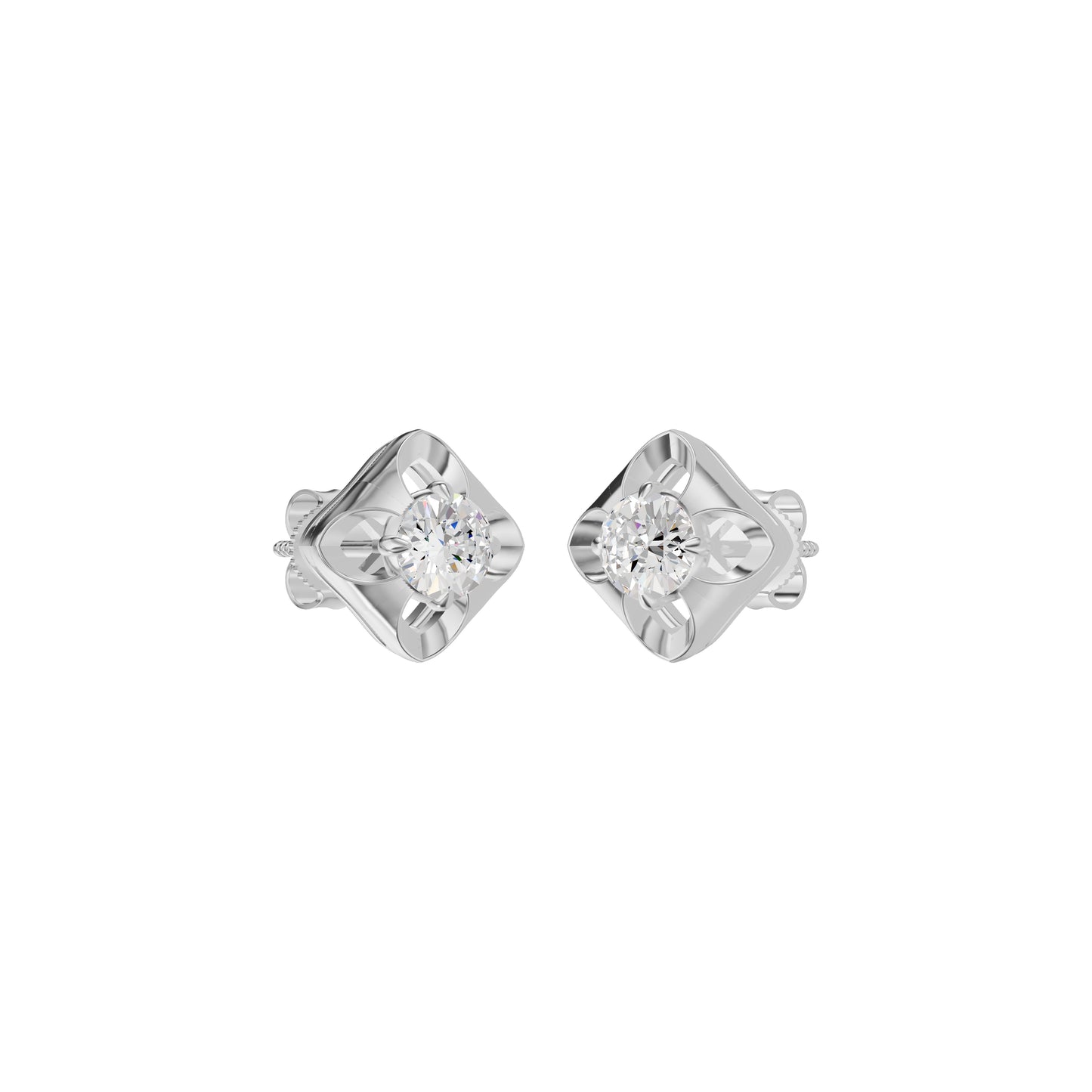 ID-LGERA24490XA 18 KT / White Gold
