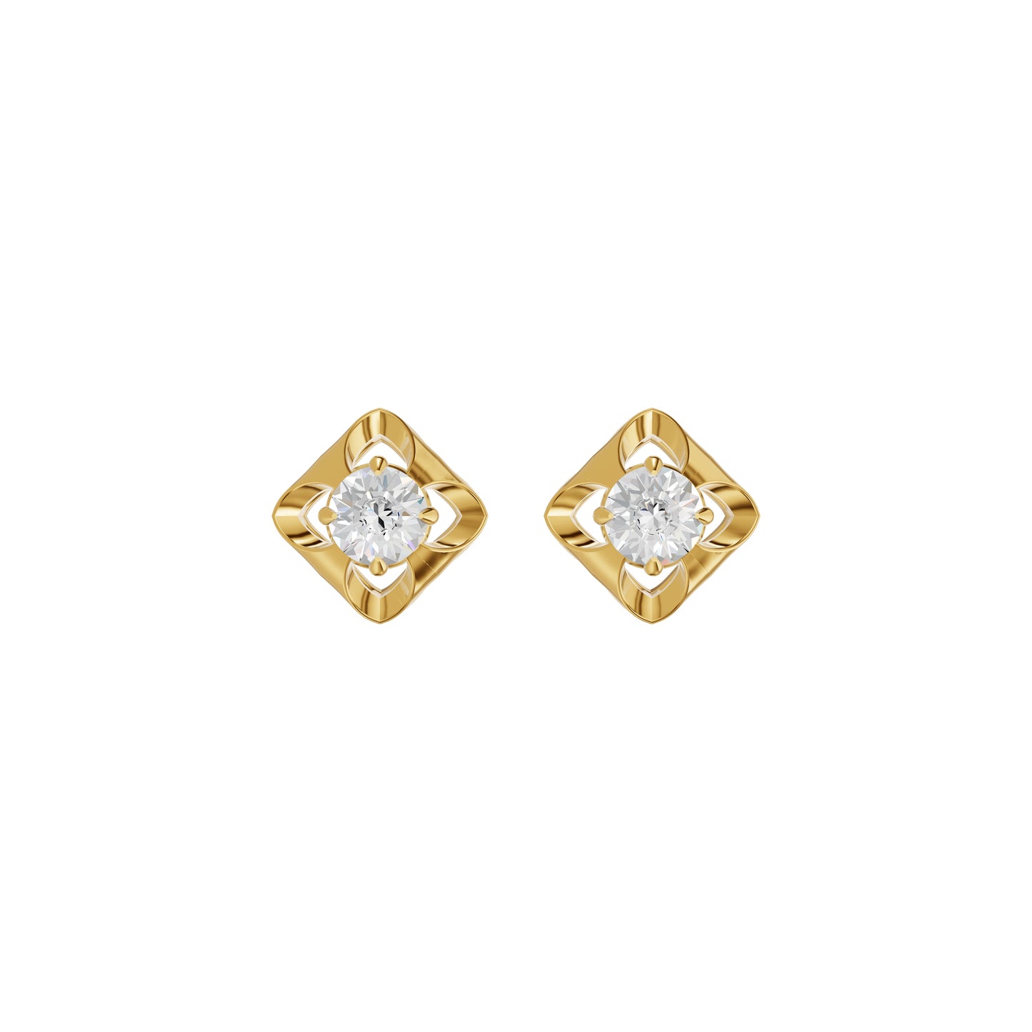 ID-LGERA24490XA 18 KT / Yellow Gold
