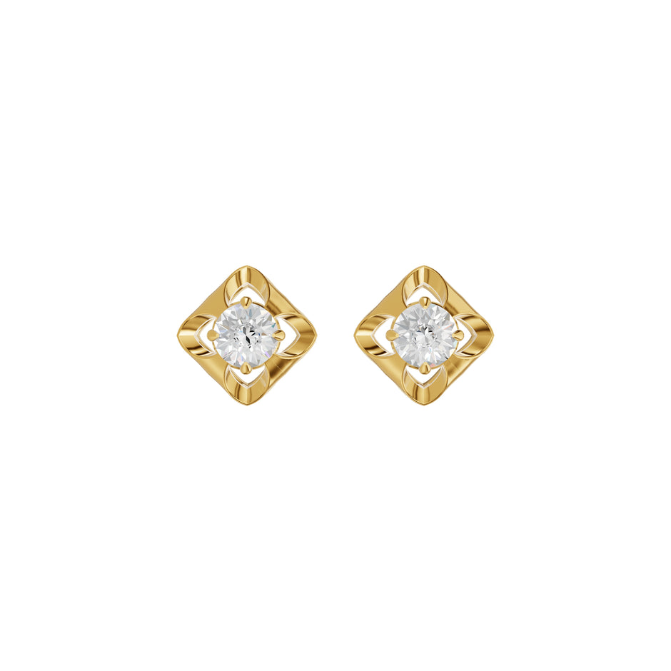 ID-LGERA24490XA 18 KT / Yellow Gold