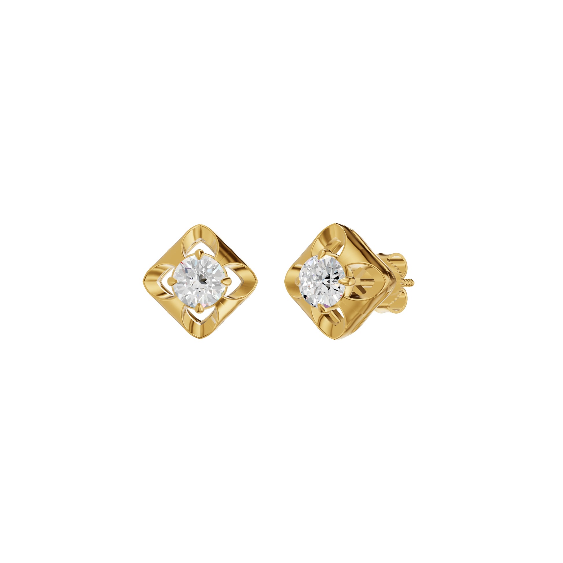 ID-LGERA24490XA 18 KT / Yellow Gold