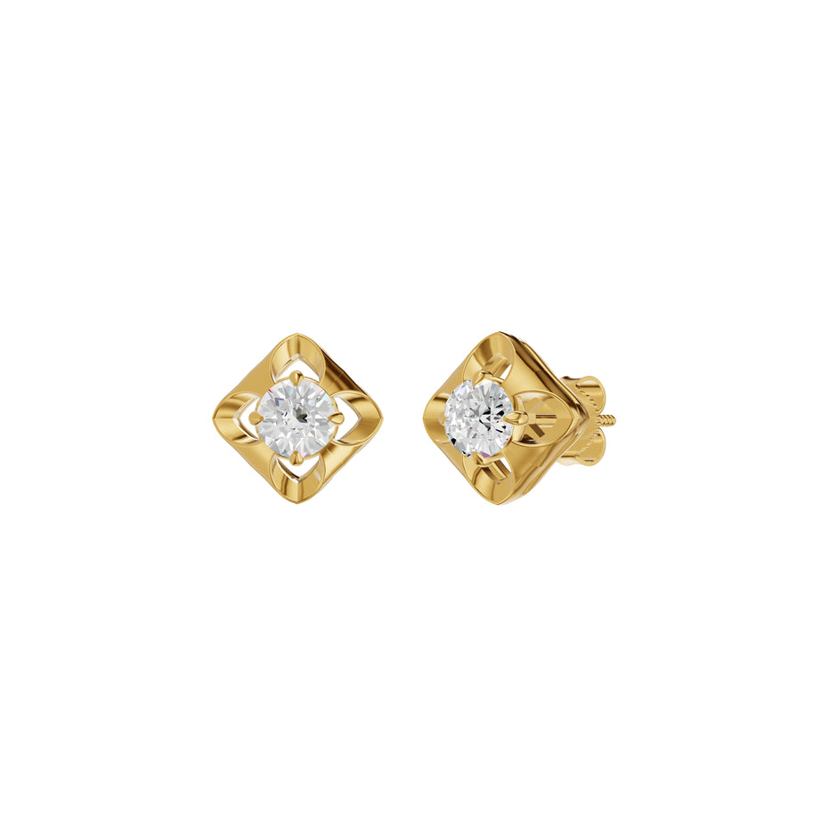 ID-LGERA24490XA 18 KT / Yellow Gold