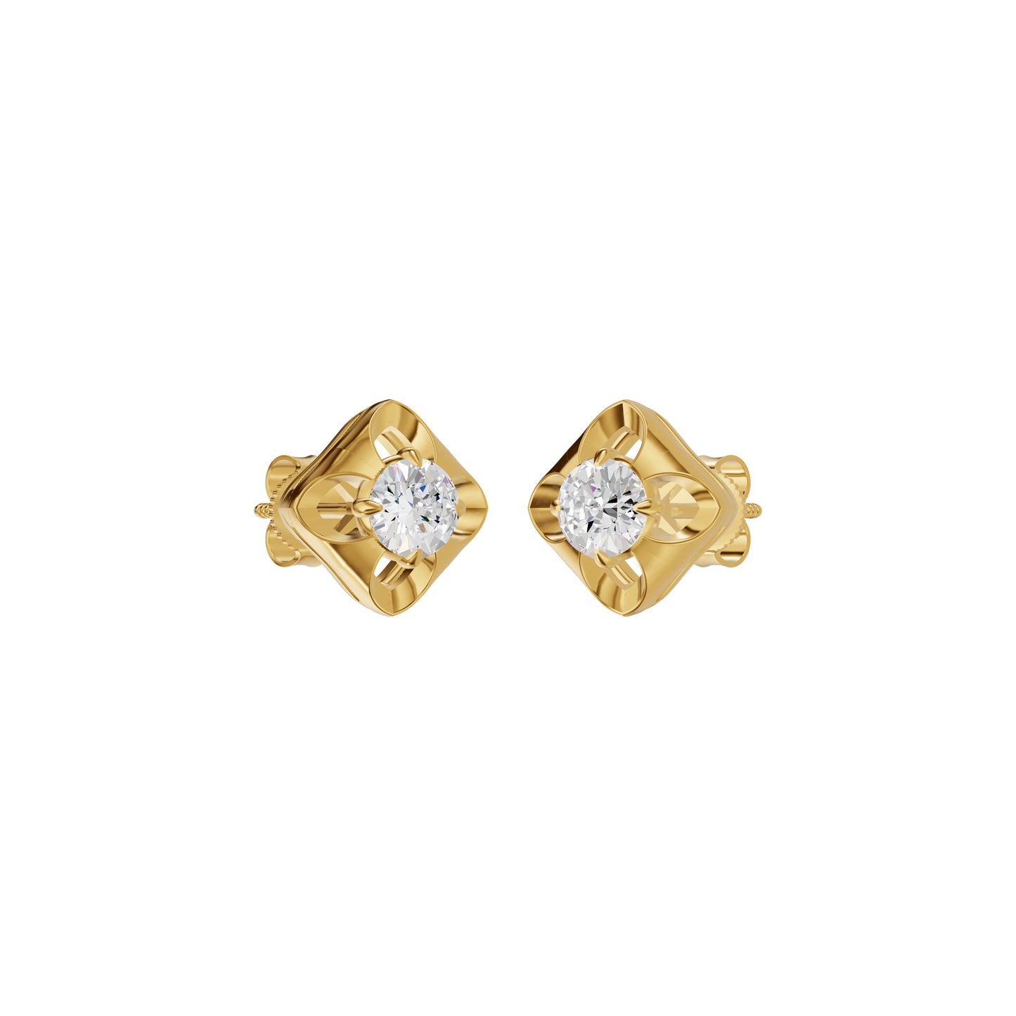 ID-LGERA24490XA 18 KT / Yellow Gold