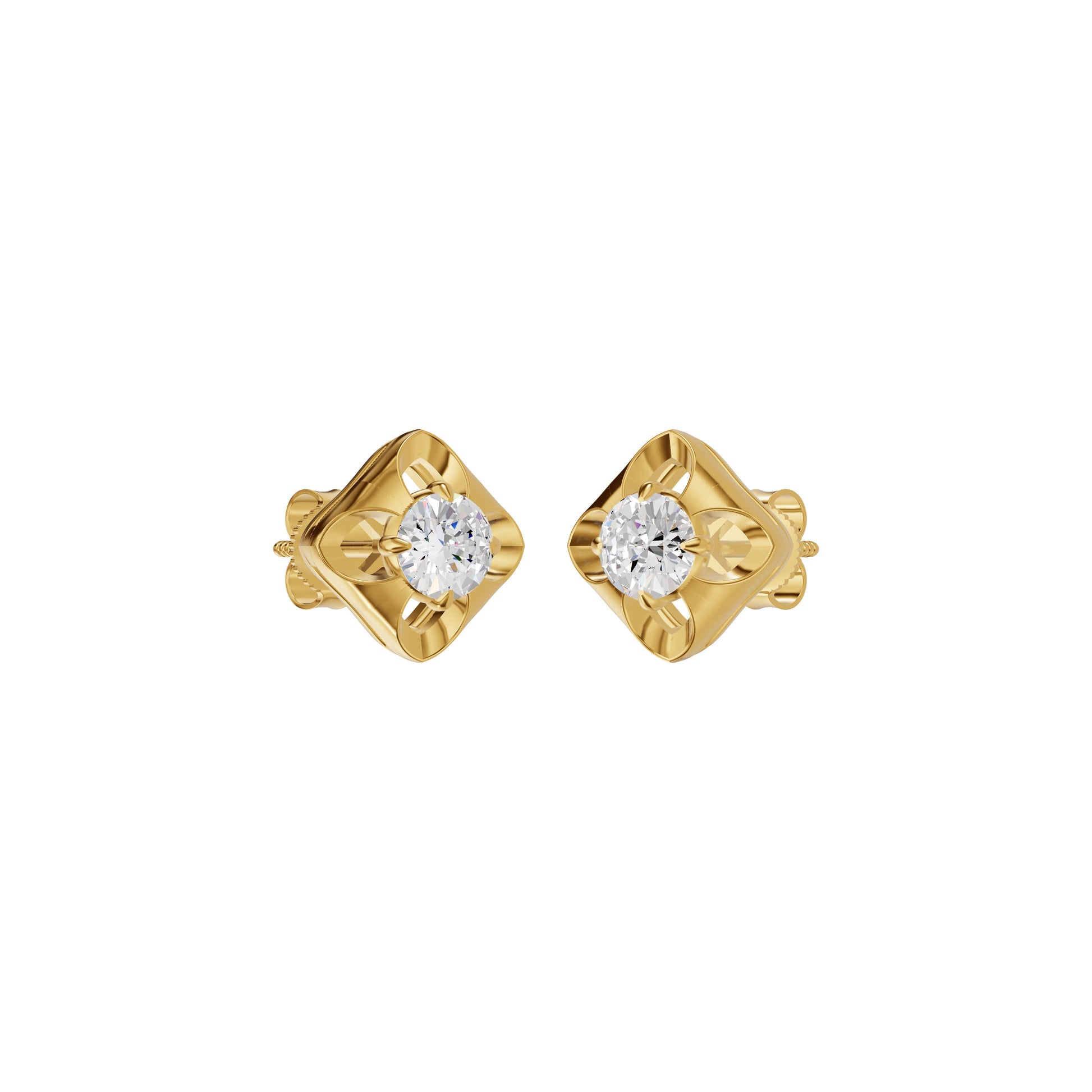 ID-LGERA24490XA 18 KT / Yellow Gold