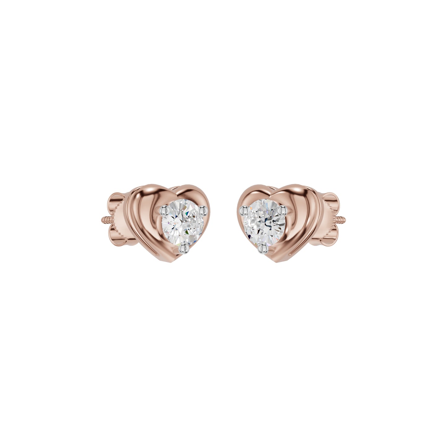 ID-LGERA24492XX 18 KT / Rose Gold