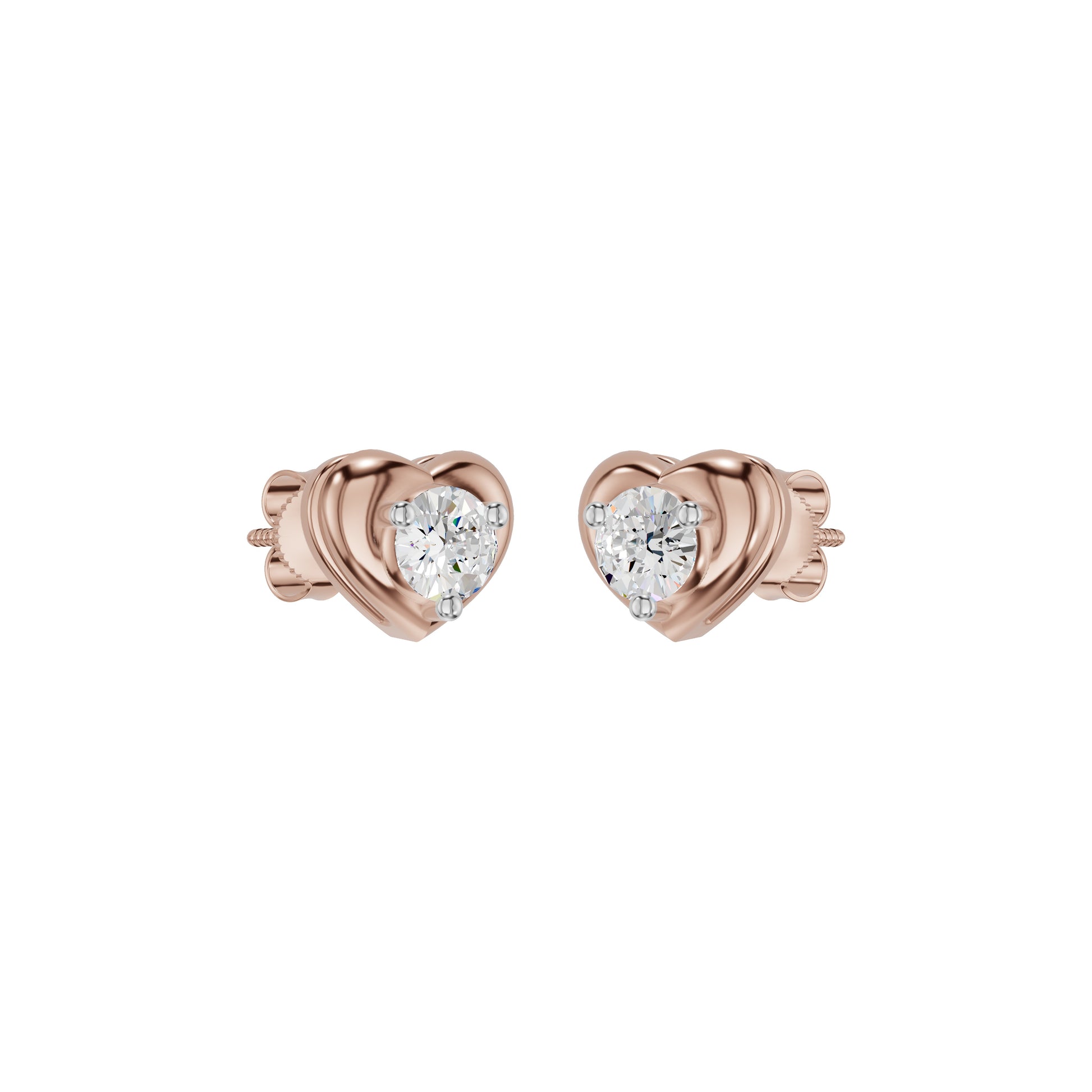 ID-LGERA24492XX 18 KT / Rose Gold