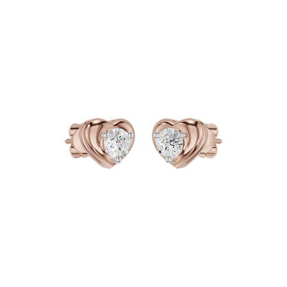 ID-LGERA24492XX 18 KT / Rose Gold