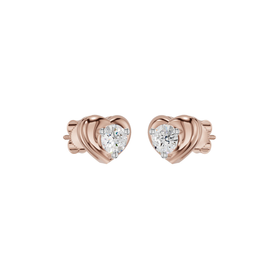 ID-LGERA24492XX 18 KT / Rose Gold