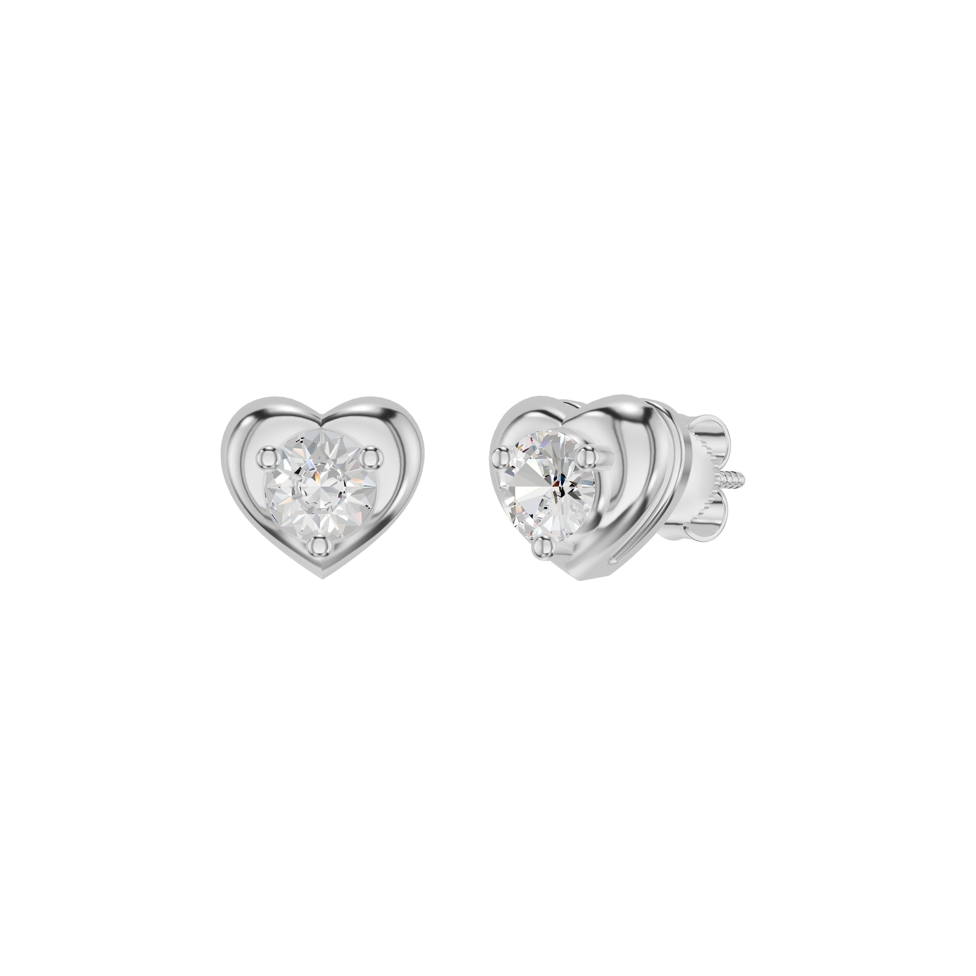 ID-LGERA24492XX 18 KT / White Gold