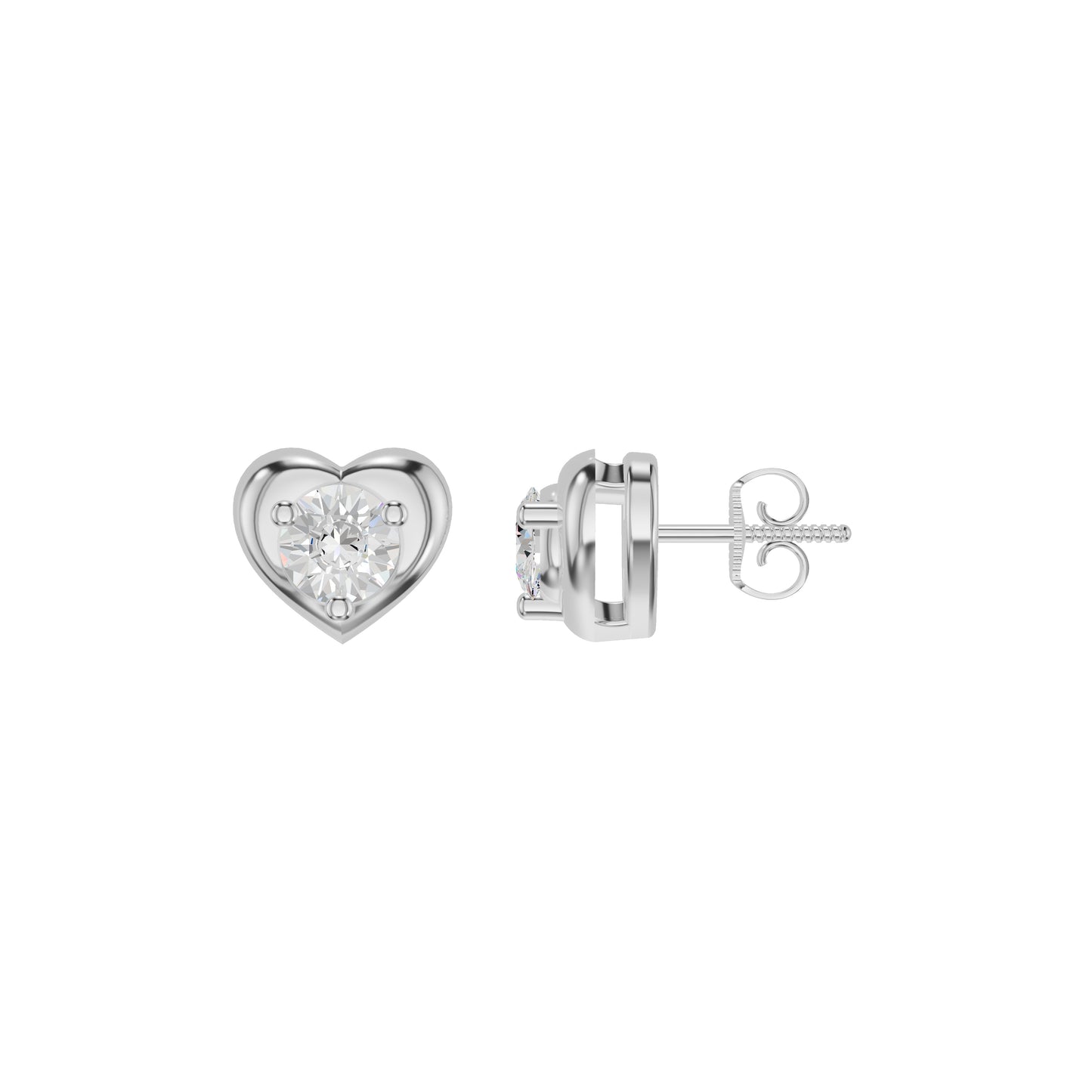 ID-LGERA24492XX 18 KT / White Gold