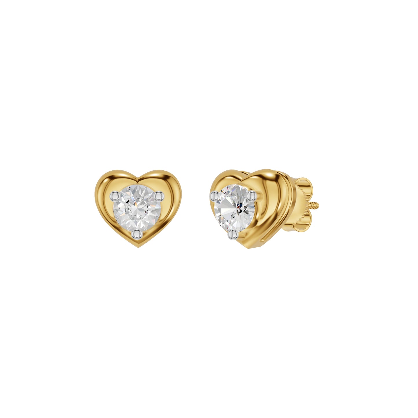 ID-LGERA24492XX 18 KT / Yellow Gold