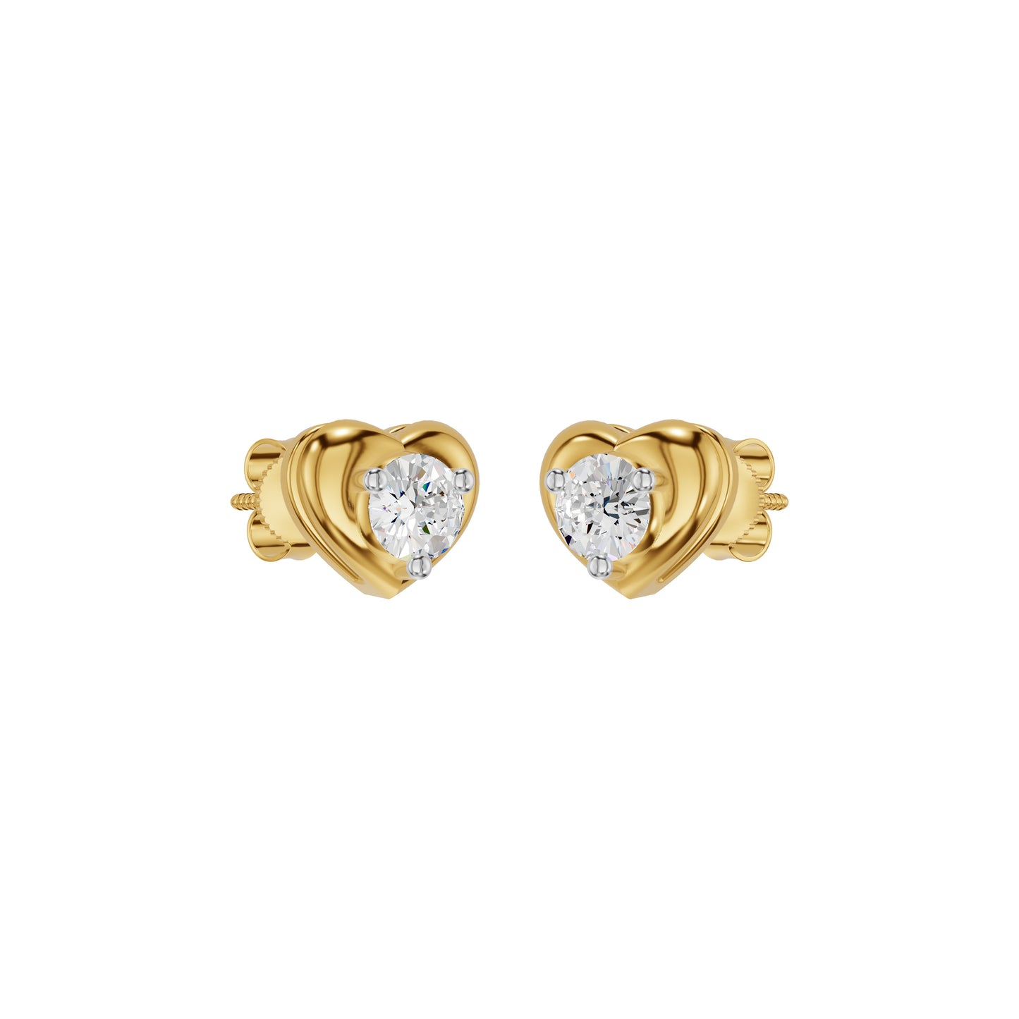 ID-LGERA24492XX 18 KT / Yellow Gold