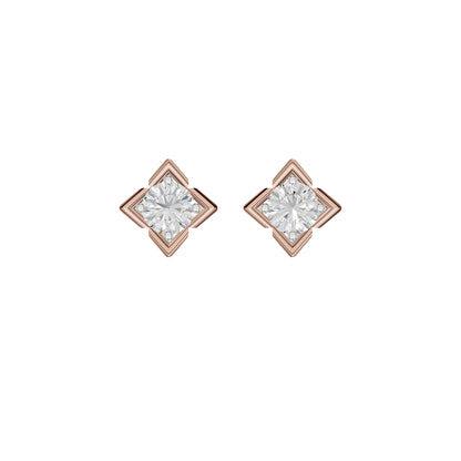 ID-LGERA24493XX 18 KT / Rose Gold