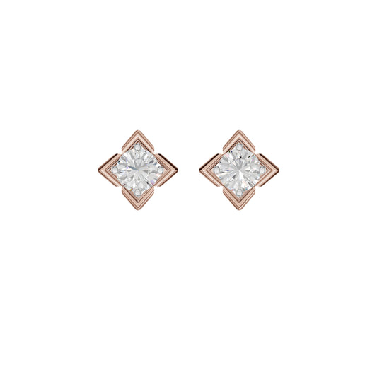 ID-LGERA24493XX 18 KT / Rose Gold