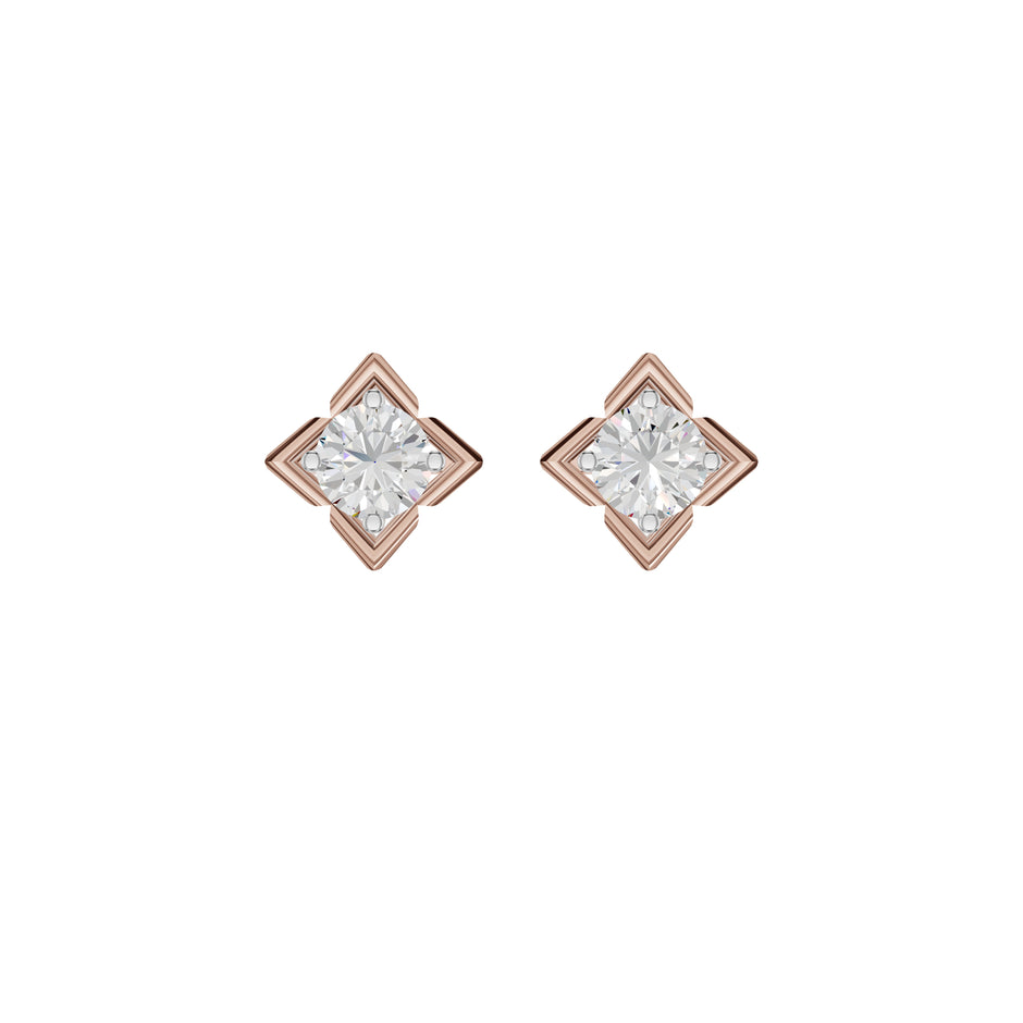 ID-LGERA24493XX 18 KT / Rose Gold