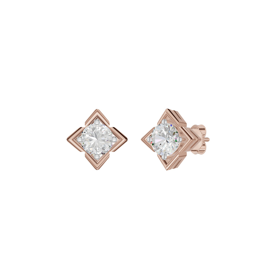 ID-LGERA24493XX 18 KT / Rose Gold
